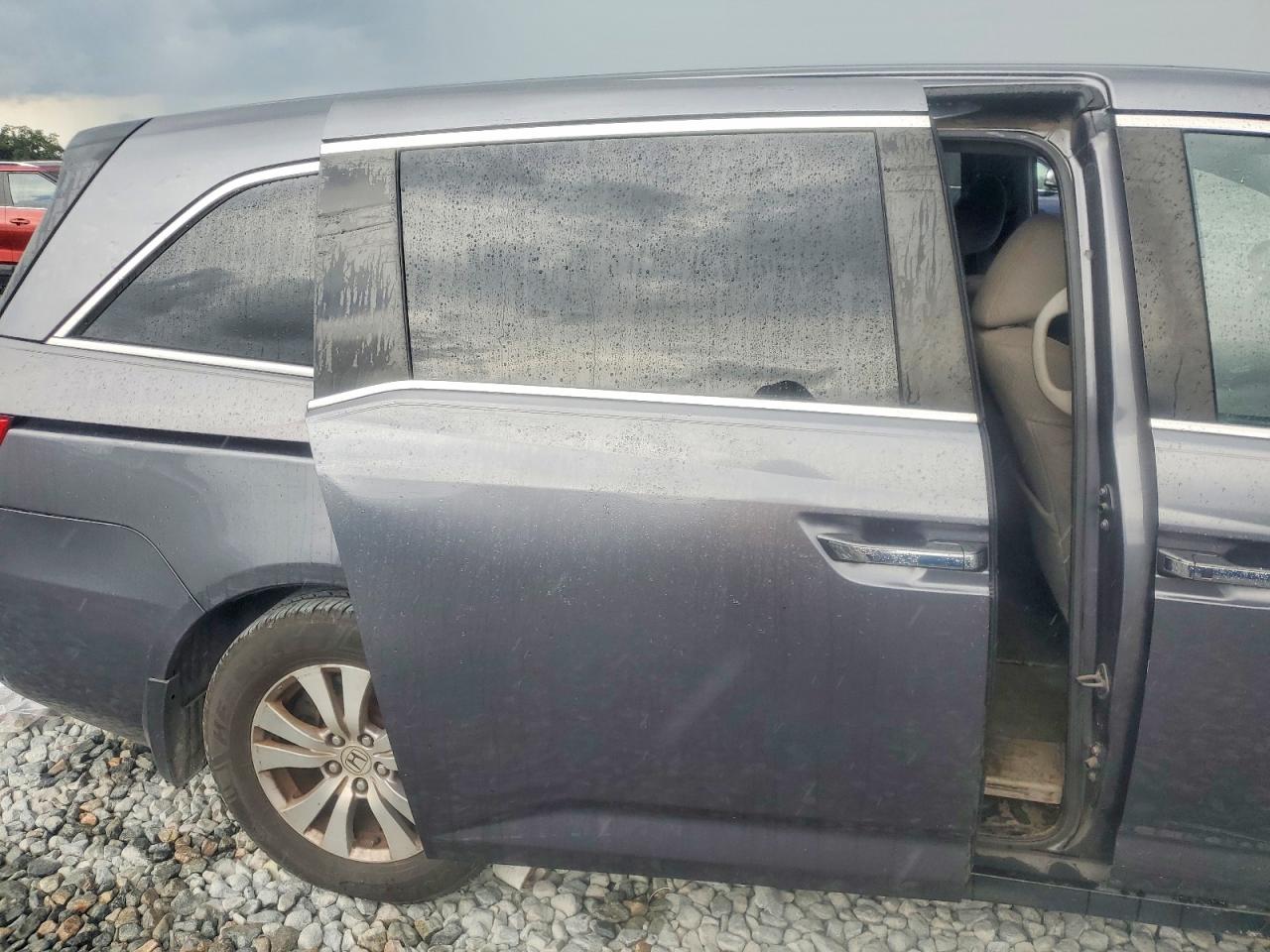 2014 Honda Odyssey Ex Charcoal vin: 5FNRL5H49EB104515