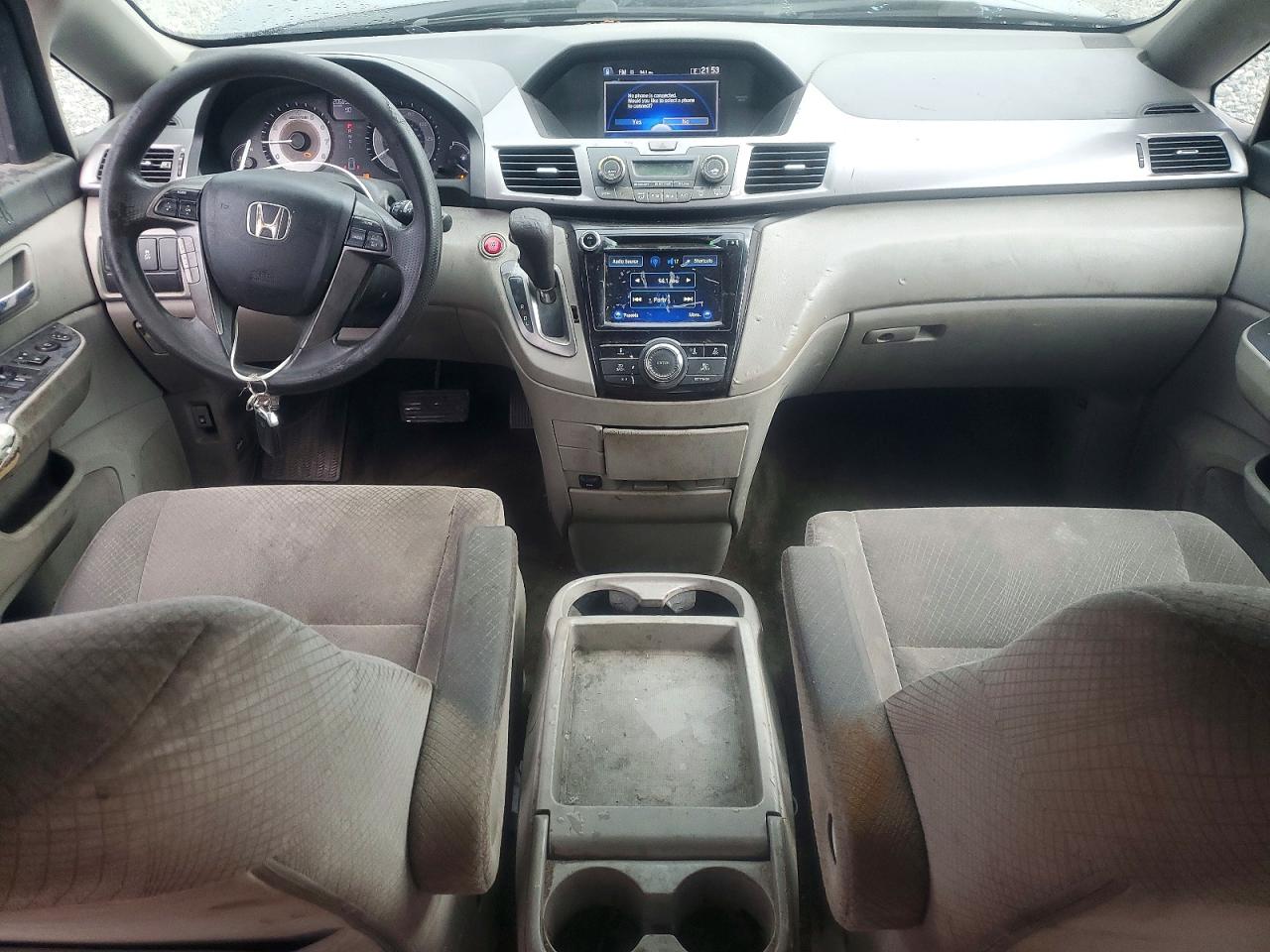 2014 Honda Odyssey Ex Charcoal vin: 5FNRL5H49EB104515