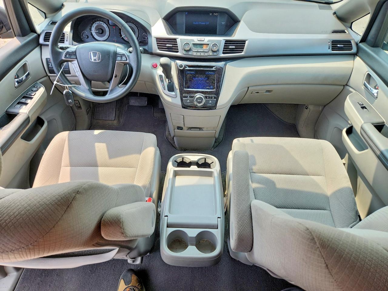 2015 Honda Odyssey Ex Gray vin: 5FNRL5H49FB004917