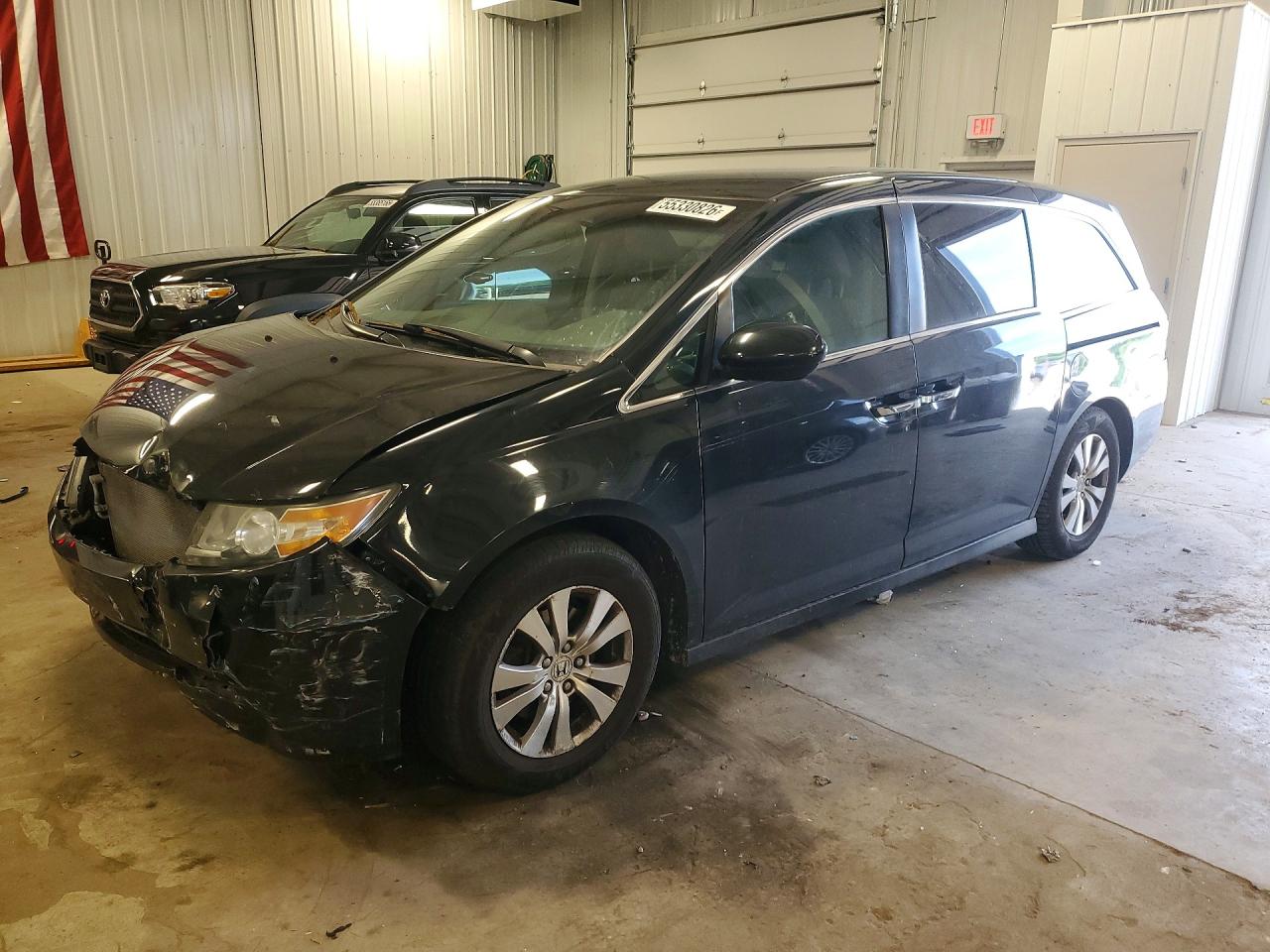 2015 Honda Odyssey Ex Black vin: 5FNRL5H49FB033835