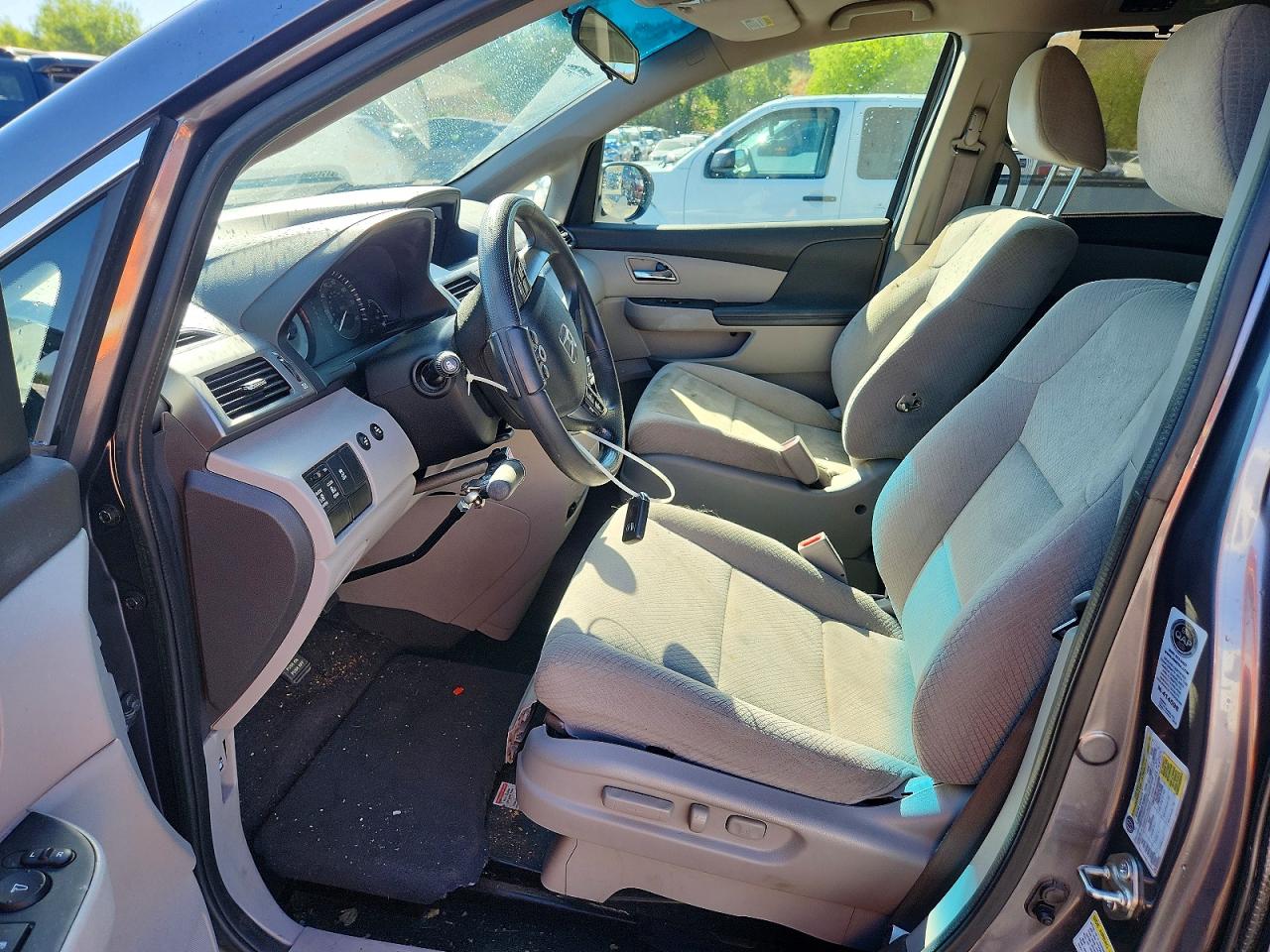 2015 Honda Odyssey Ex Gray vin: 5FNRL5H49FB040753