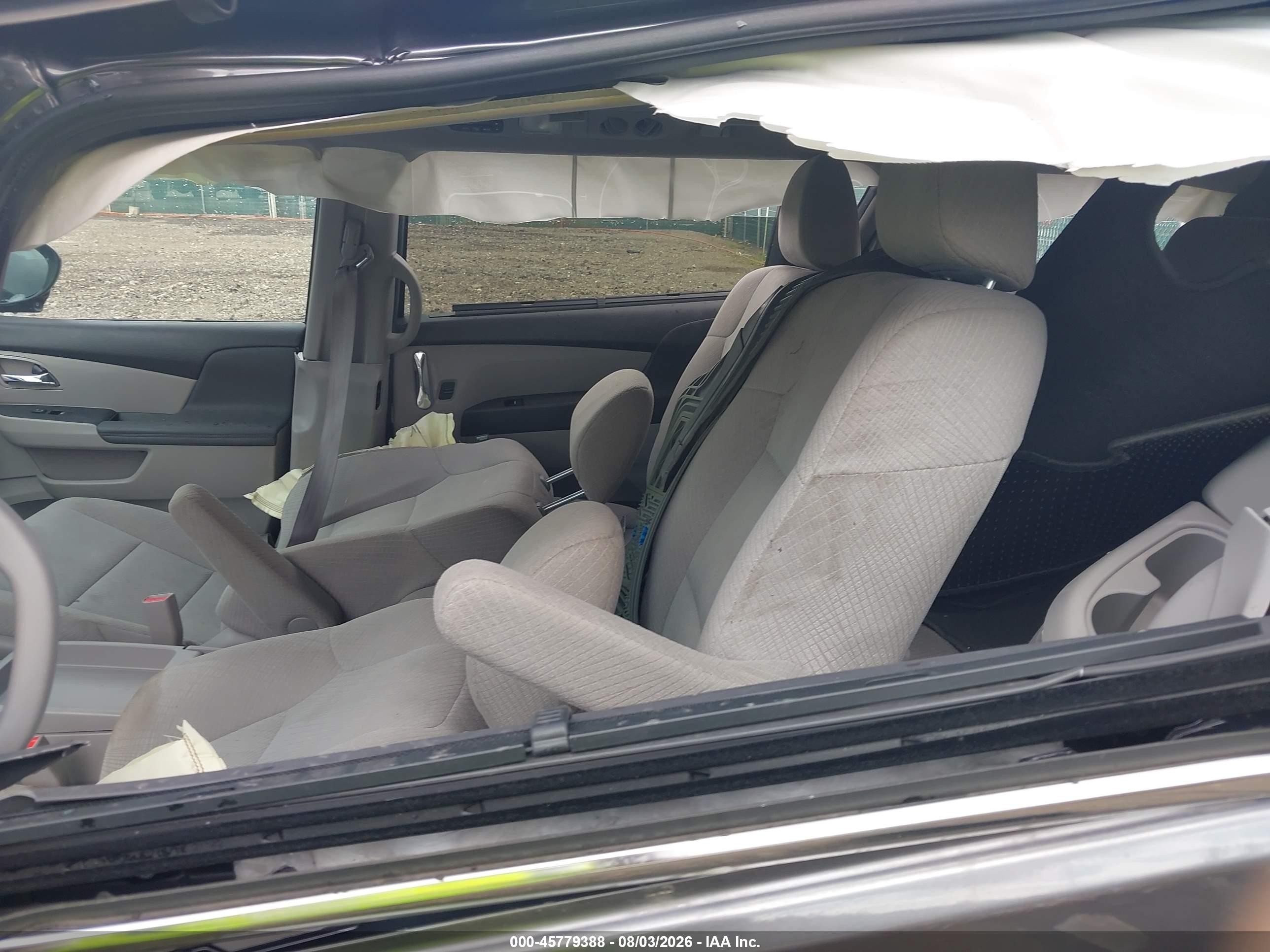 2015 Honda Odyssey Ex Gray vin: 5FNRL5H49FB047816