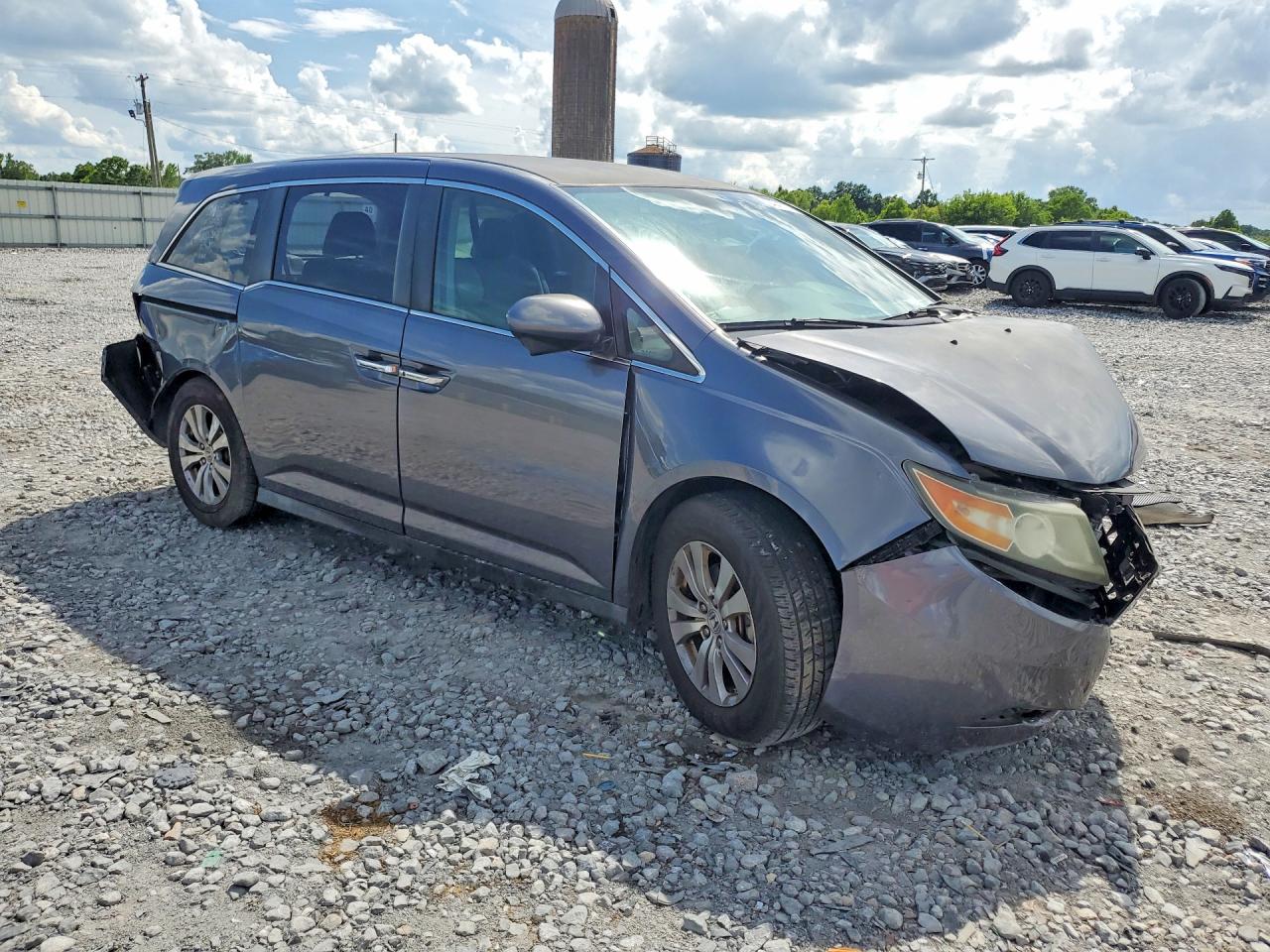2015 Honda Odyssey Ex Charcoal vin: 5FNRL5H49FB049906
