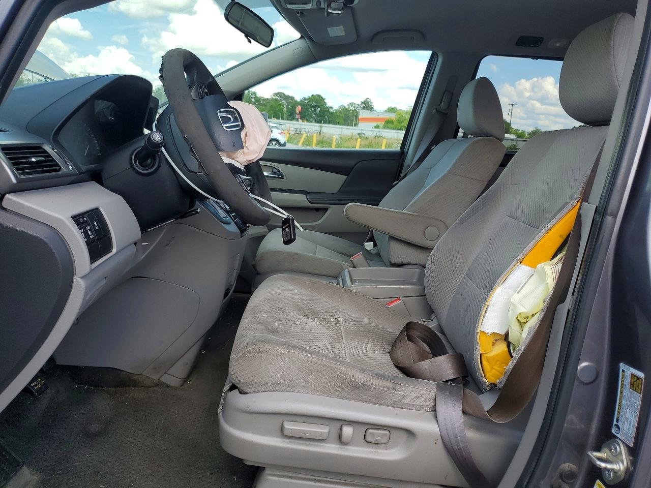 2015 Honda Odyssey Ex Charcoal vin: 5FNRL5H49FB049906