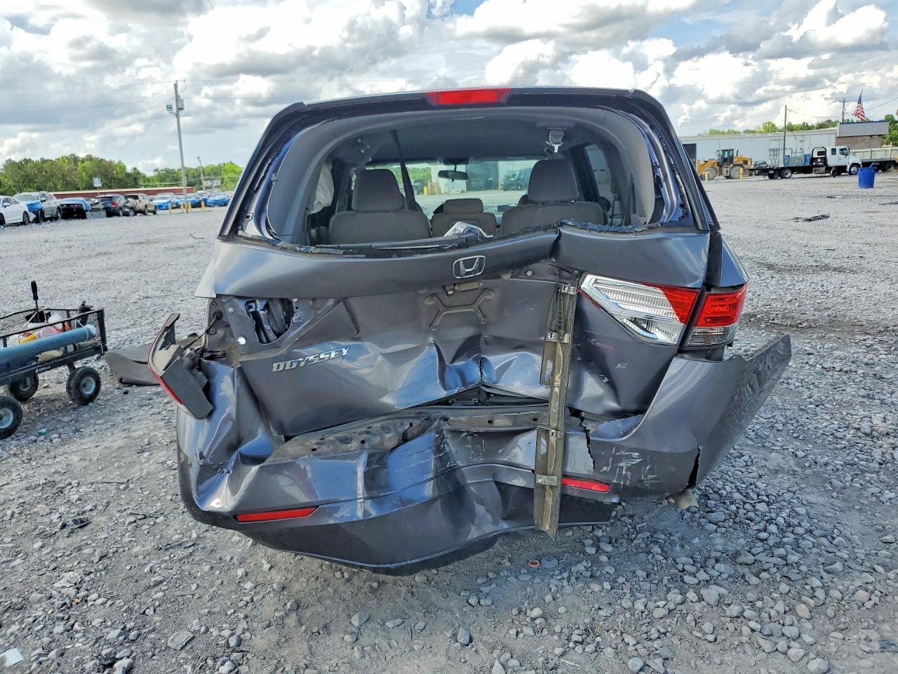 2015 Honda Odyssey Ex Charcoal vin: 5FNRL5H49FB049906