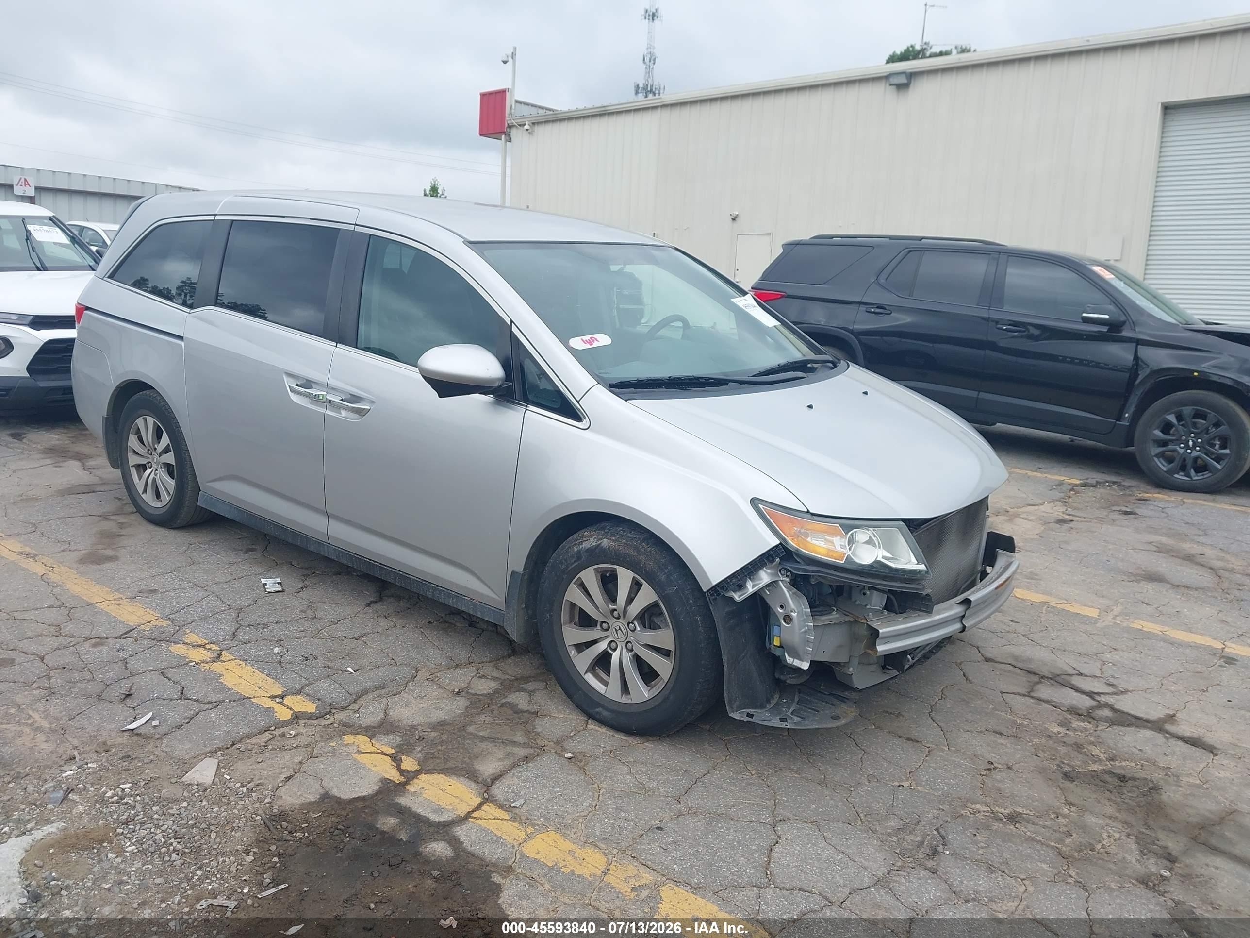 2015 Honda Odyssey Ex Silver vin: 5FNRL5H49FB063093
