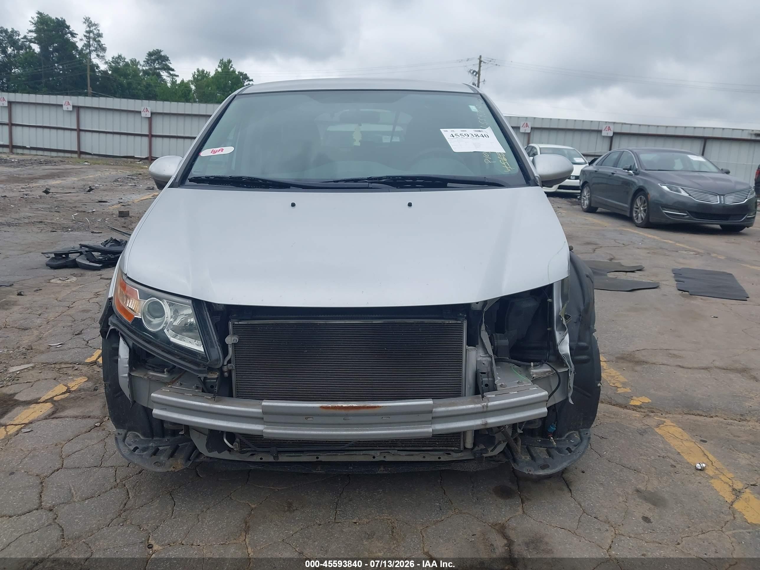 2015 Honda Odyssey Ex Silver vin: 5FNRL5H49FB063093