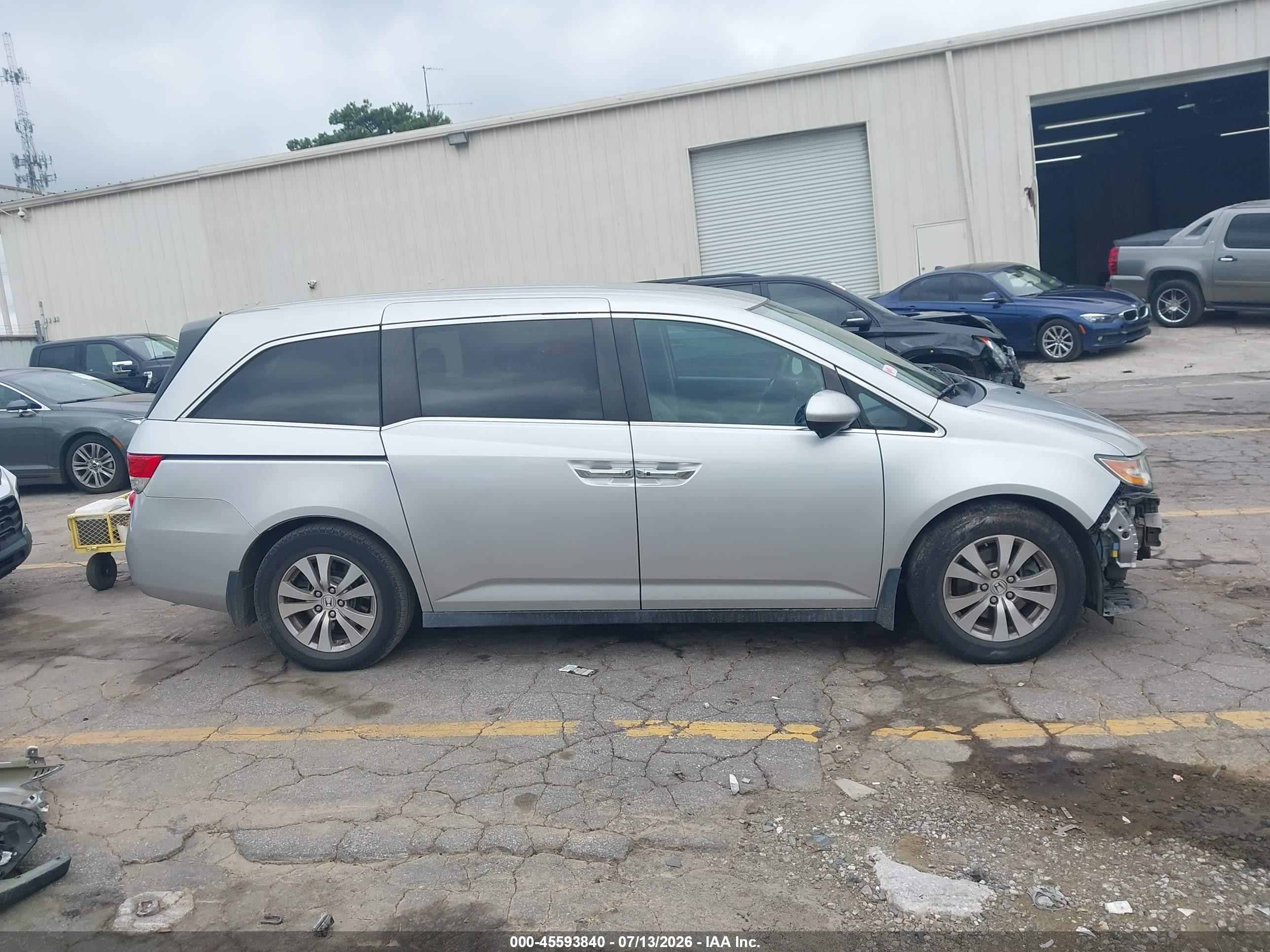2015 Honda Odyssey Ex Silver vin: 5FNRL5H49FB063093