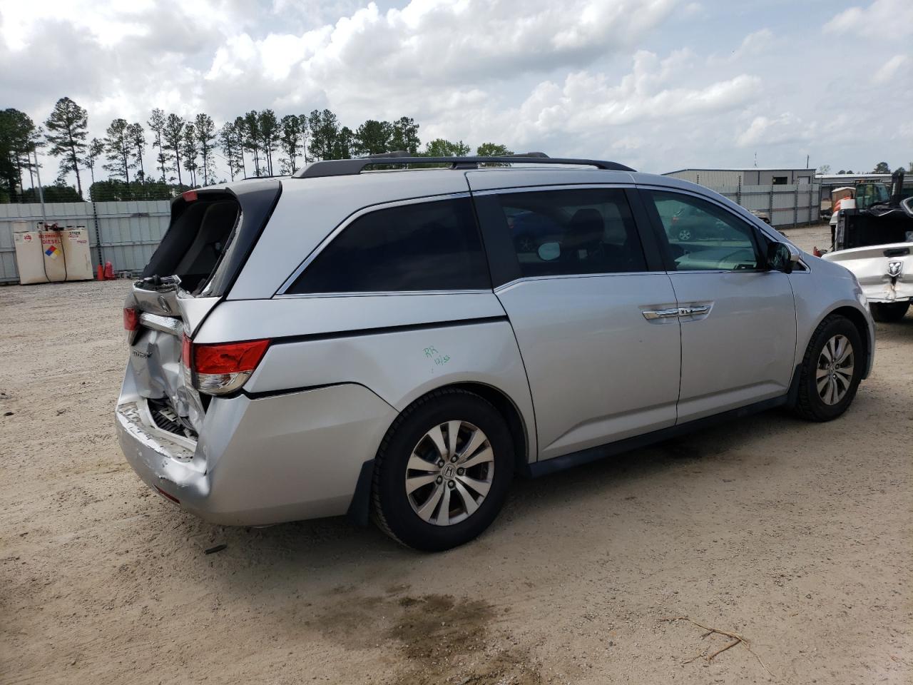 2015 Honda Odyssey Ex Silver vin: 5FNRL5H49FB084946