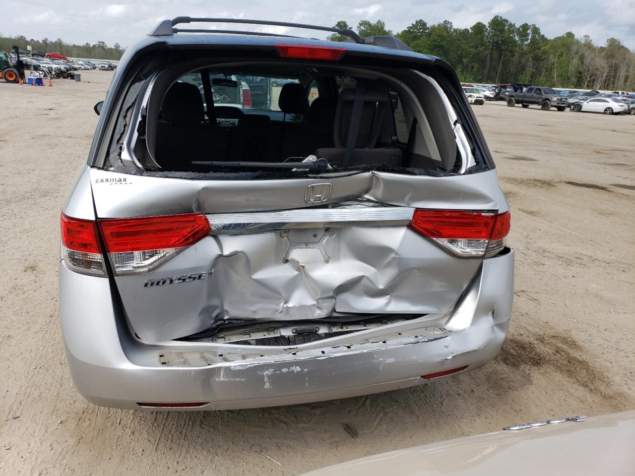 2015 Honda Odyssey Ex Silver vin: 5FNRL5H49FB084946