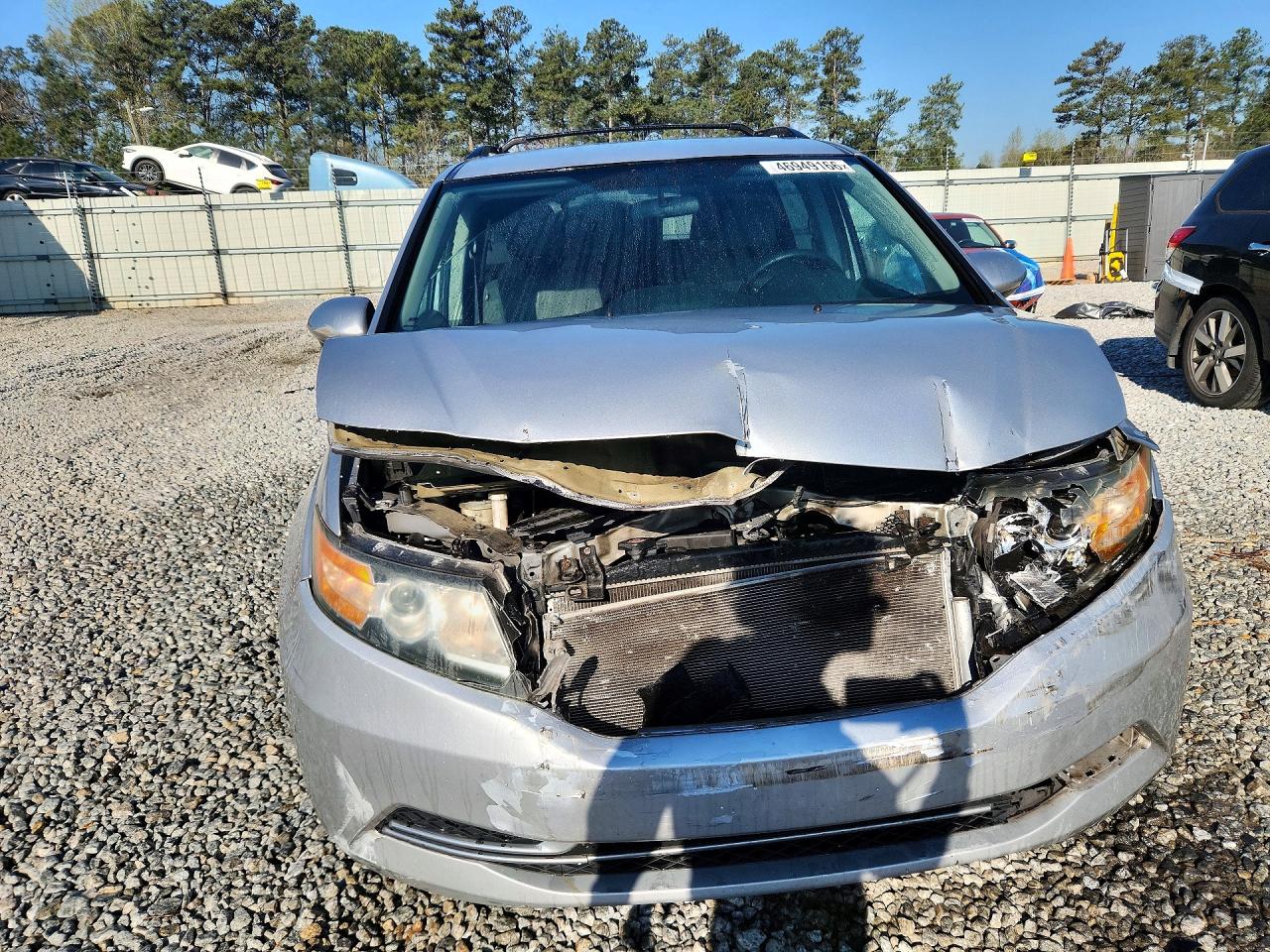 2015 Honda Odyssey Ex Silver vin: 5FNRL5H49FB084946