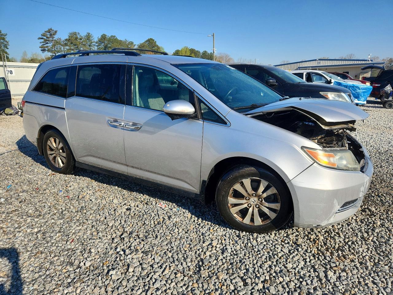 2015 Honda Odyssey Ex Silver vin: 5FNRL5H49FB084946