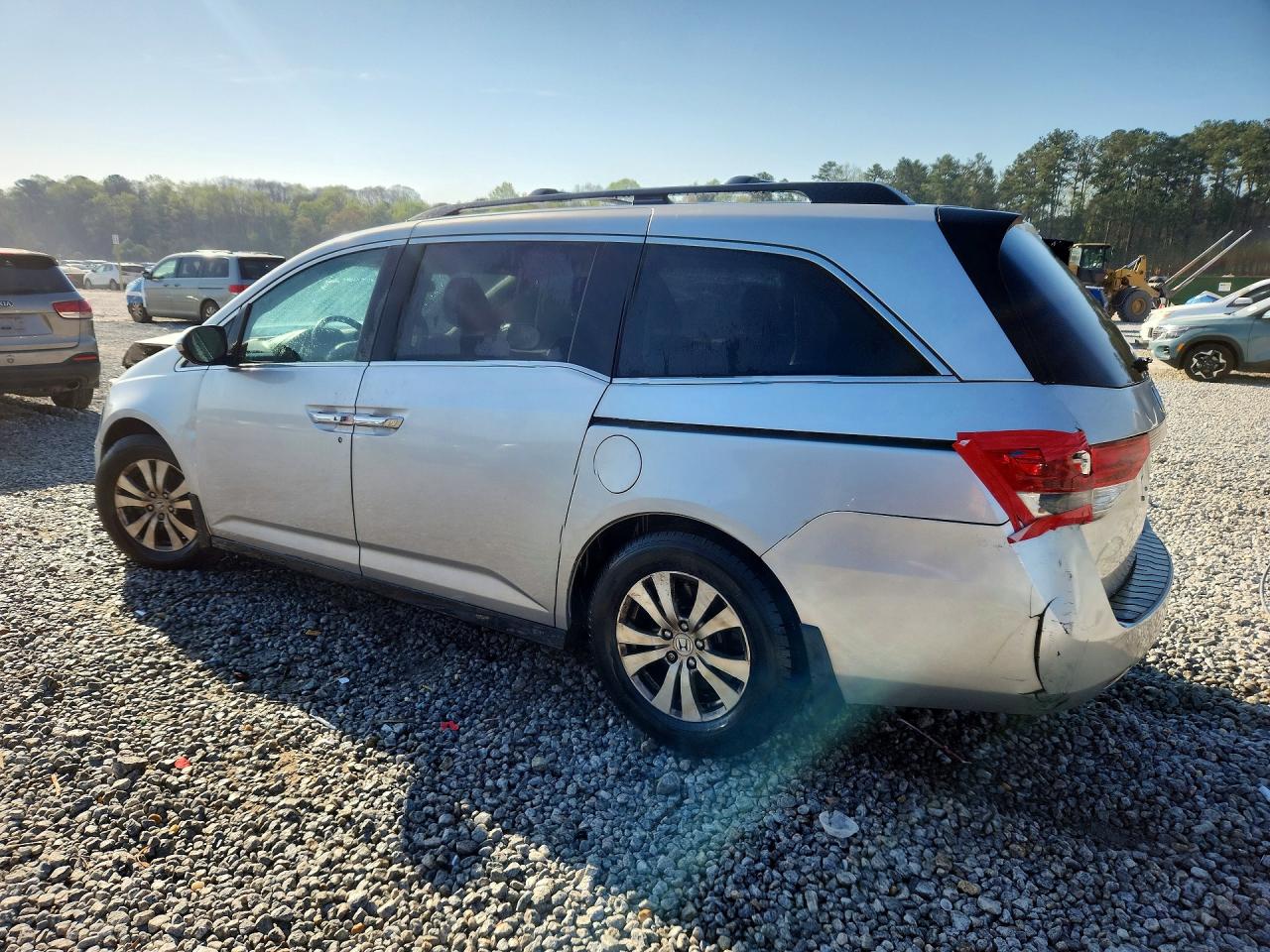 2015 Honda Odyssey Ex Silver vin: 5FNRL5H49FB084946