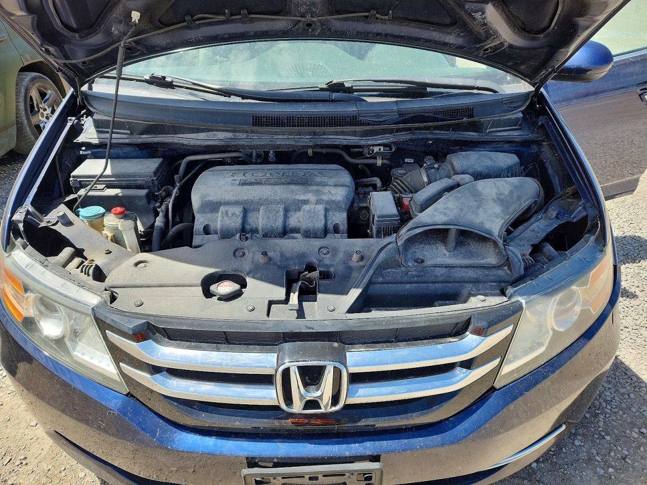 2015 Honda Odyssey Ex Blue vin: 5FNRL5H49FB511106
