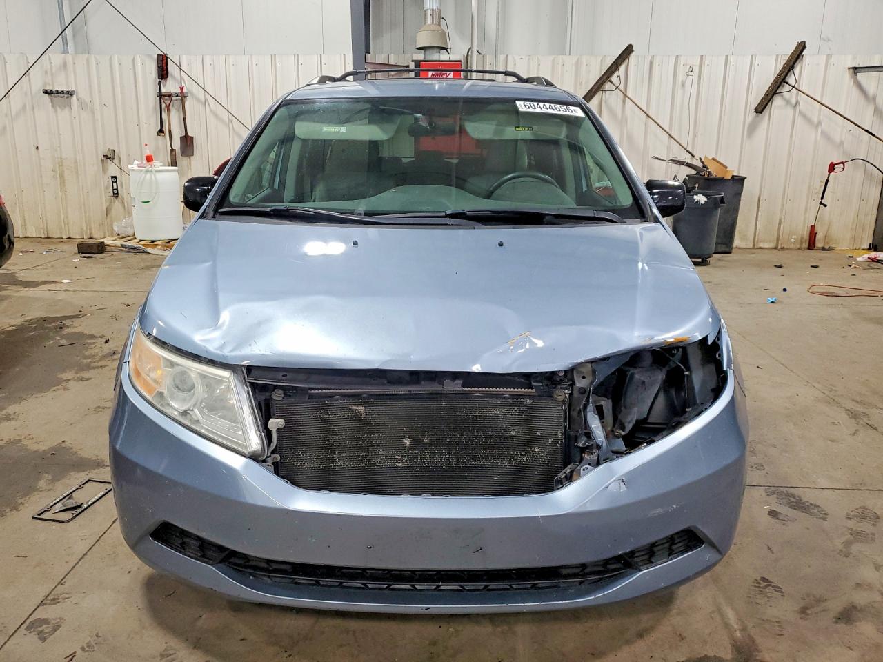 2011 Honda Odyssey Ex Blue vin: 5FNRL5H4XBB020621