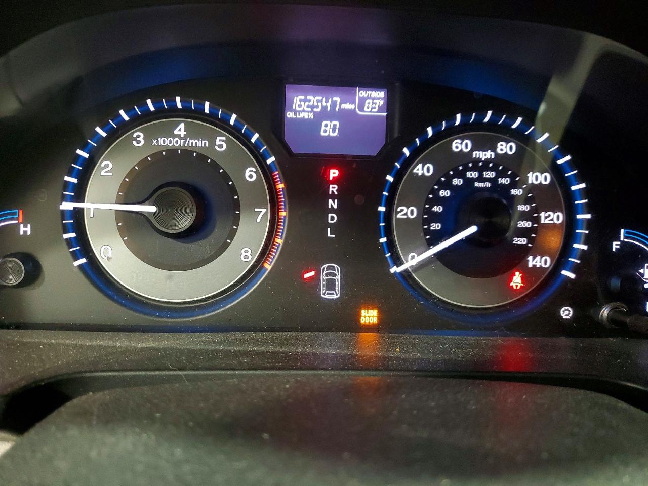 2011 Honda Odyssey Ex Blue vin: 5FNRL5H4XBB020621