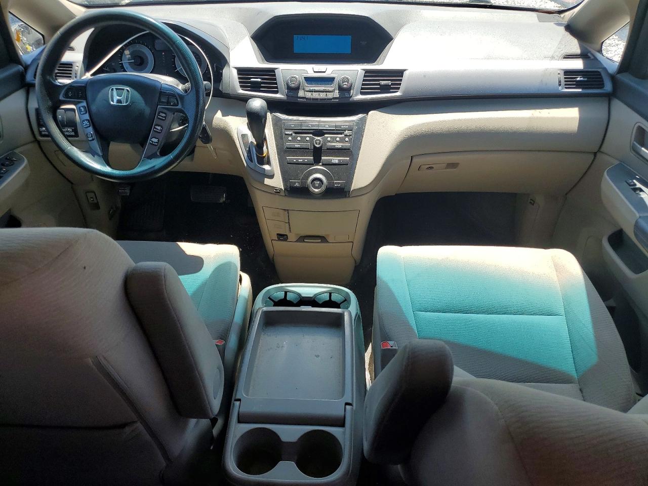 2011 Honda Odyssey Ex White vin: 5FNRL5H4XBB063680