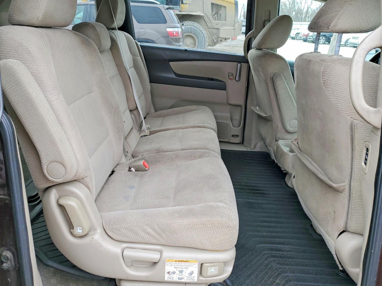 2011 Honda Odyssey Ex Maroon vin: 5FNRL5H4XBB064991