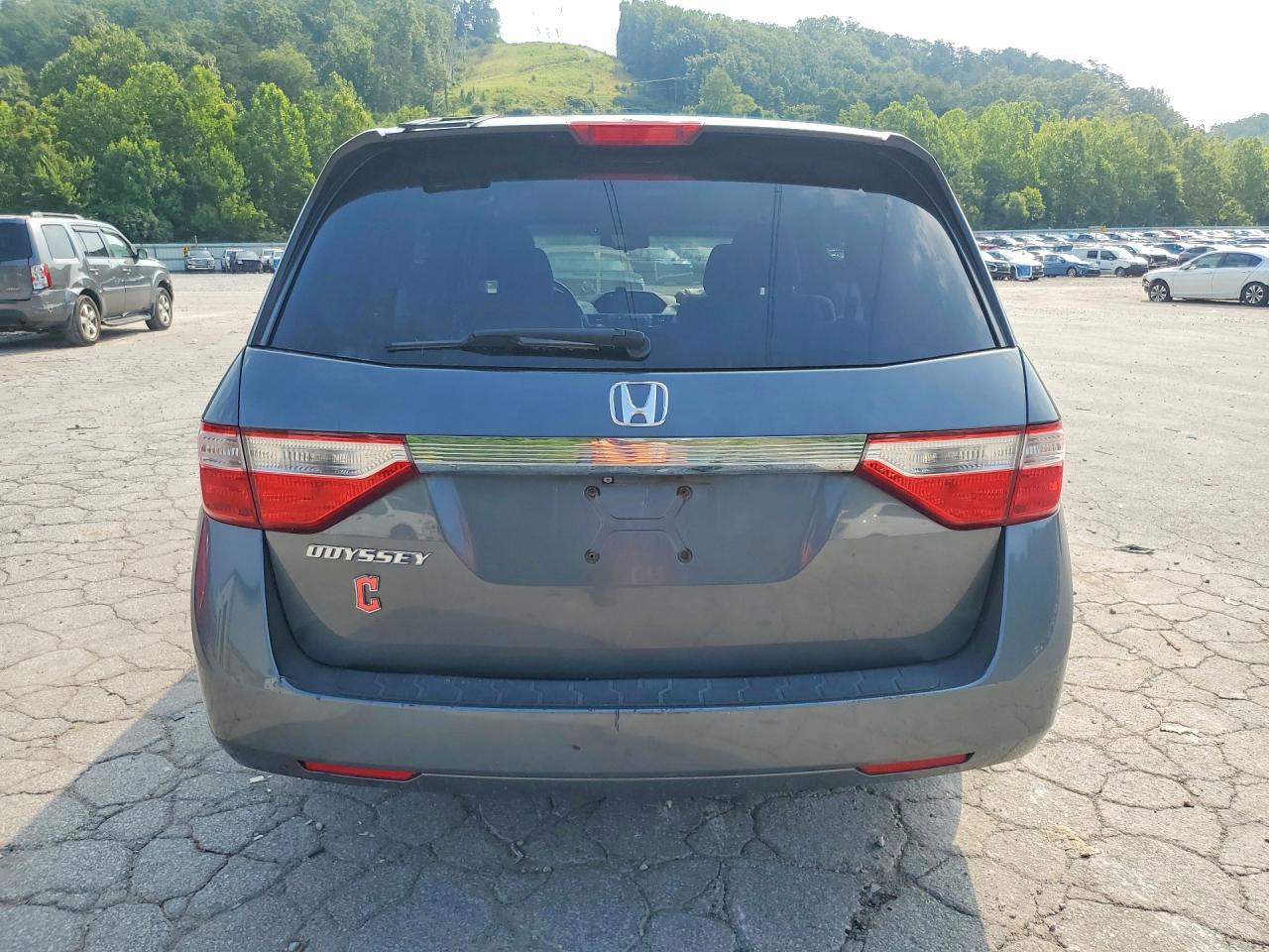 2011 Honda Odyssey Ex Gray vin: 5FNRL5H4XBB075067