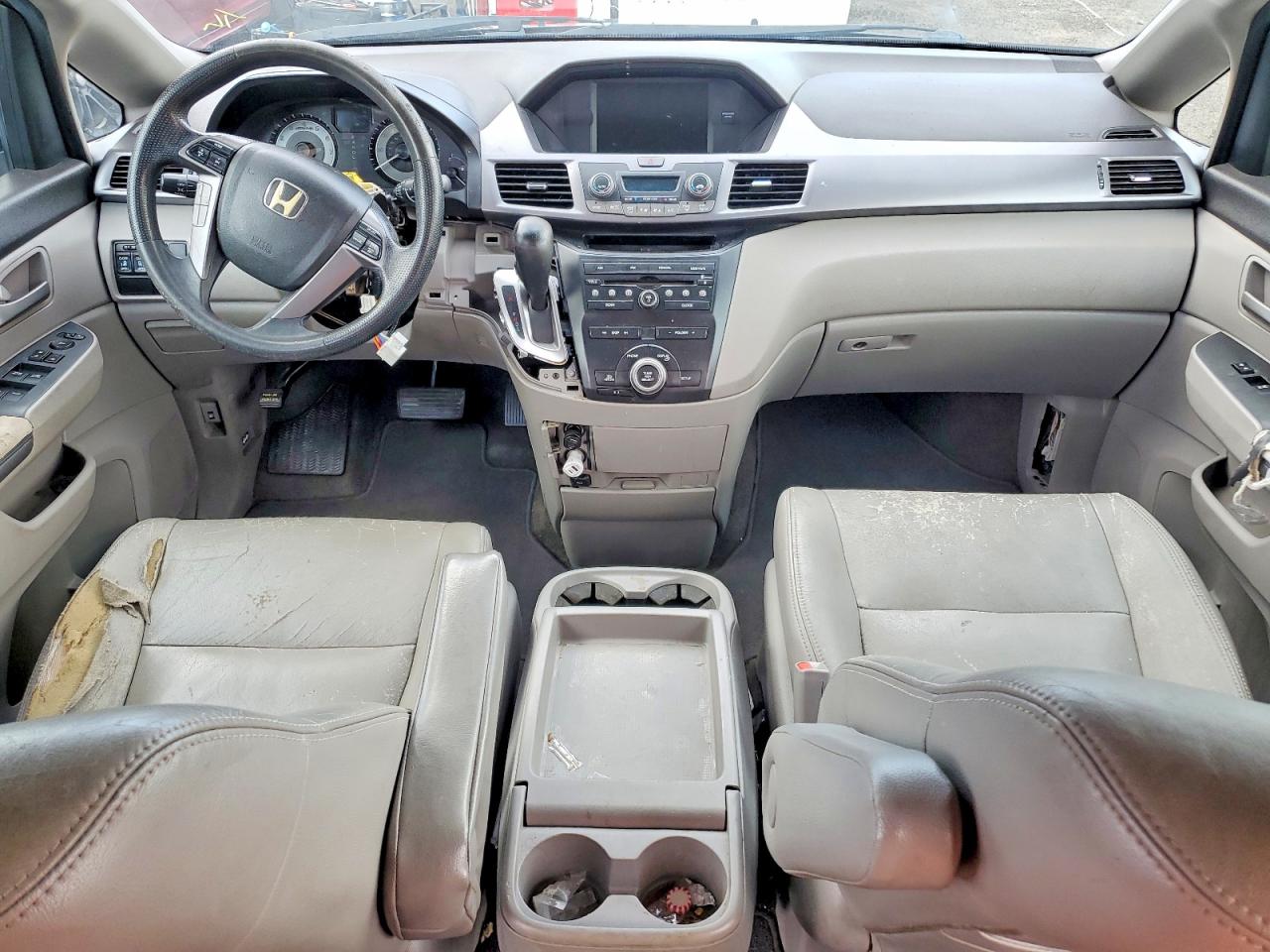 2012 Honda Odyssey Ex Gray vin: 5FNRL5H4XCB044449