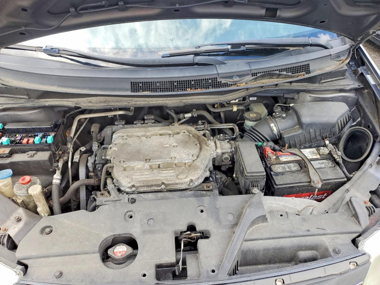 2012 Honda Odyssey Ex Gray vin: 5FNRL5H4XCB044449