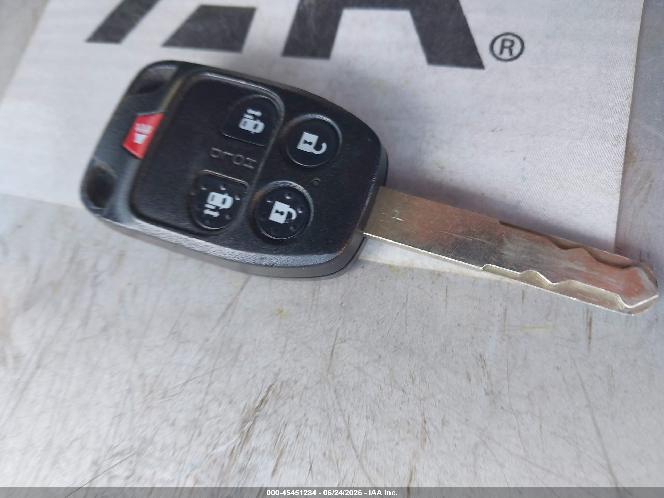 2012 Honda Odyssey Ex Бордовый vin: 5FNRL5H4XCB047125