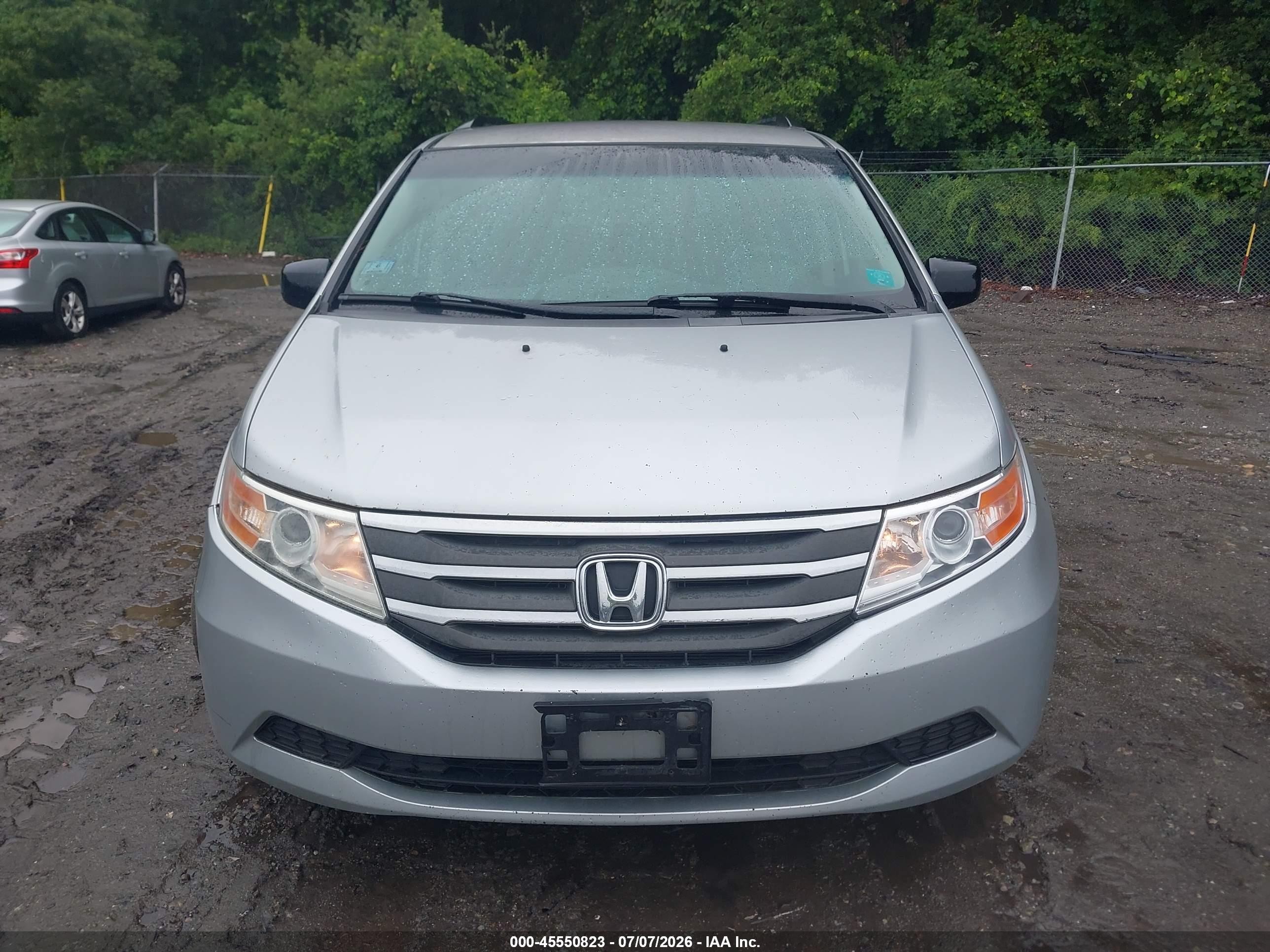 2012 Honda Odyssey Ex Silver vin: 5FNRL5H4XCB078455