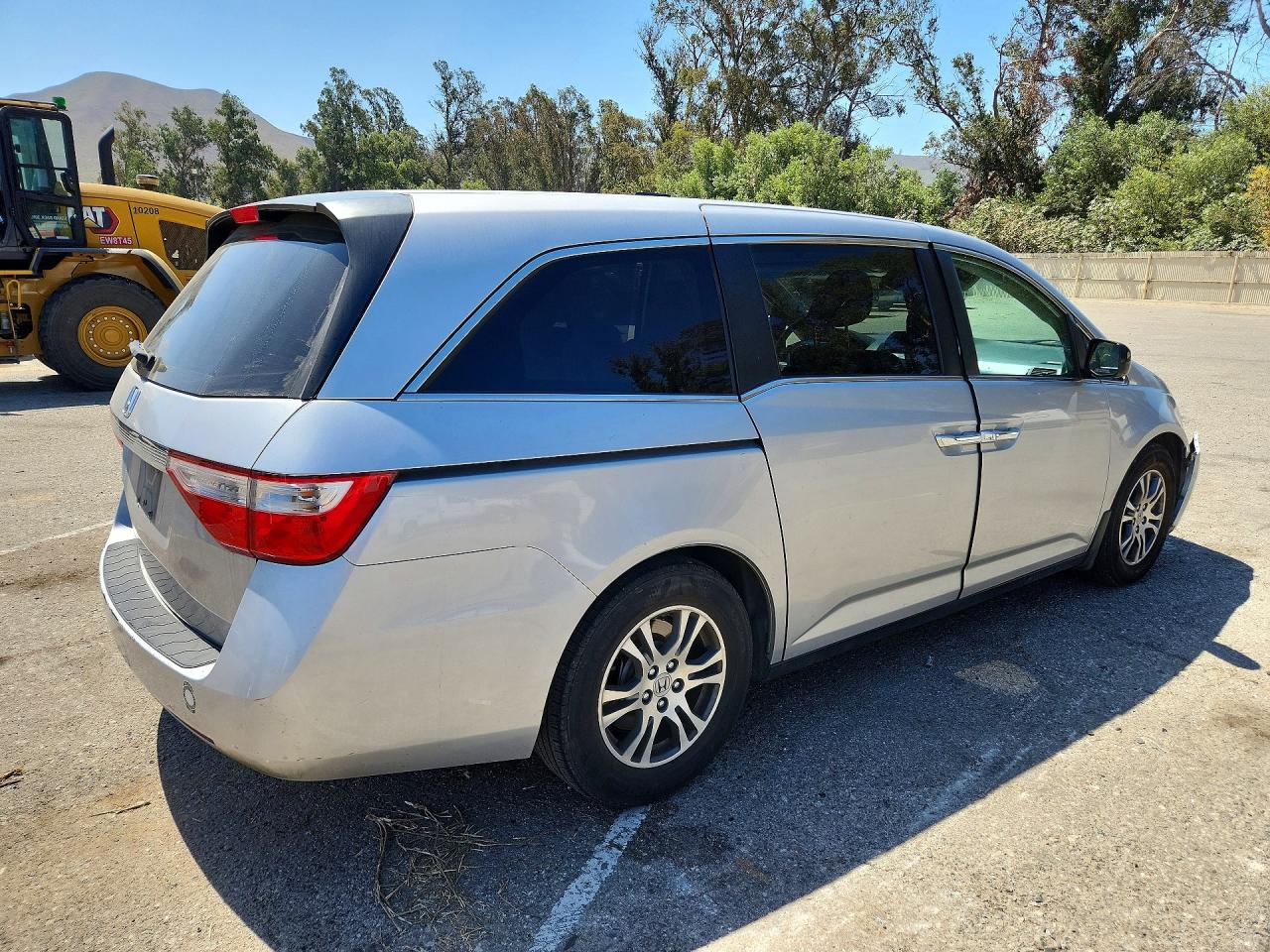 2012 Honda Odyssey Ex Silver vin: 5FNRL5H4XCB093456