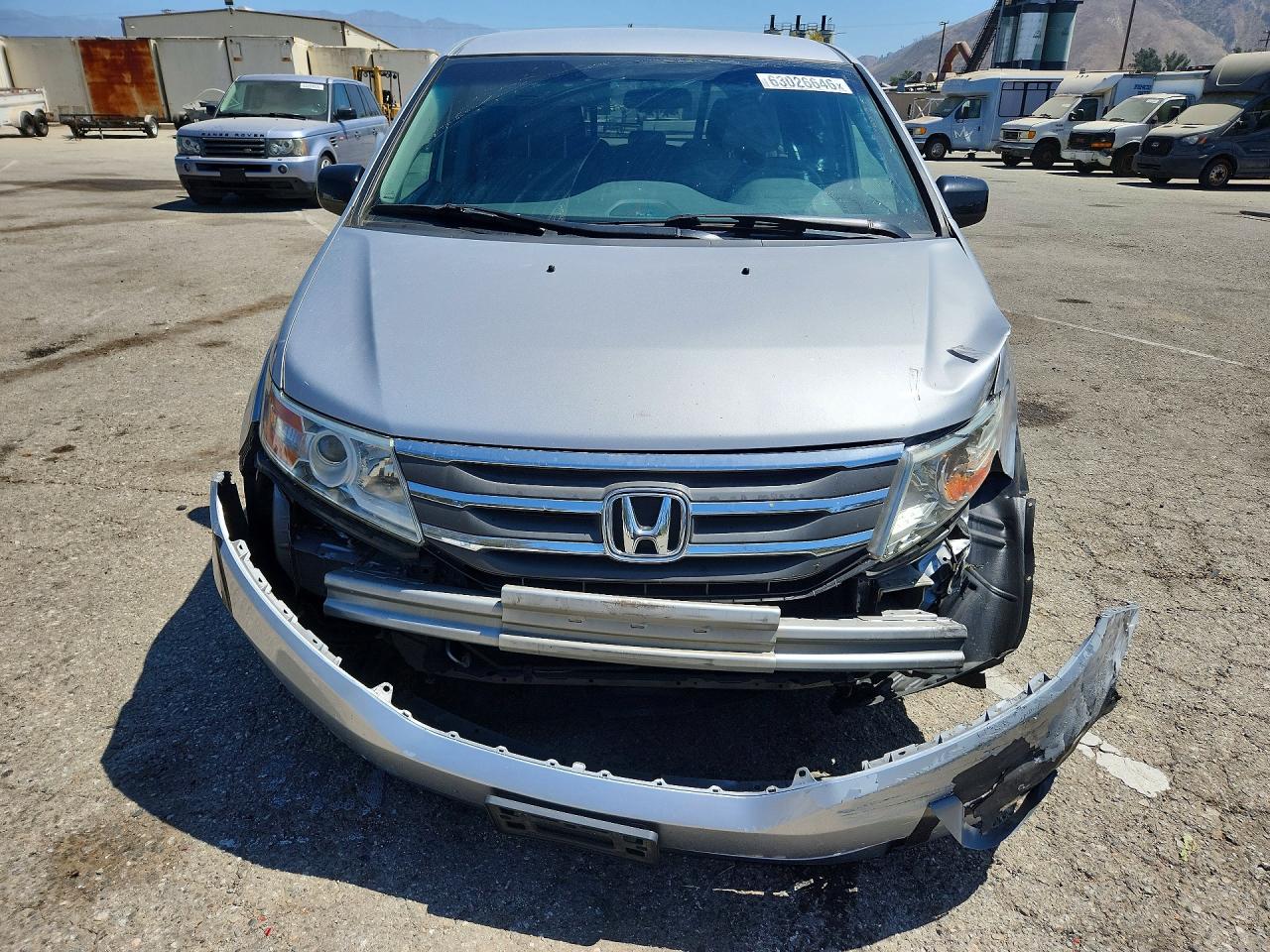 2012 Honda Odyssey Ex Silver vin: 5FNRL5H4XCB093456