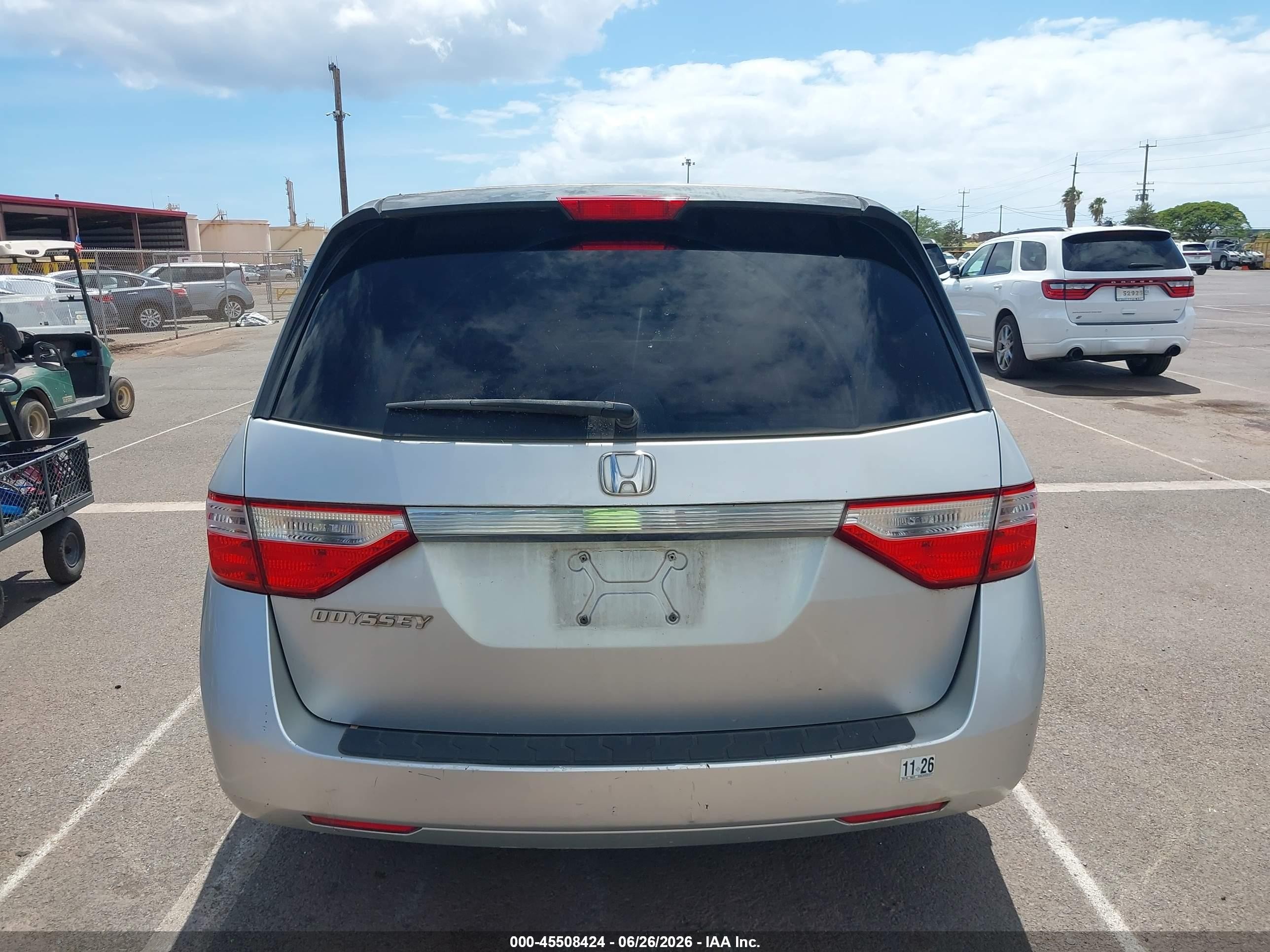 2012 Honda Odyssey Ex Silver vin: 5FNRL5H4XCB104777