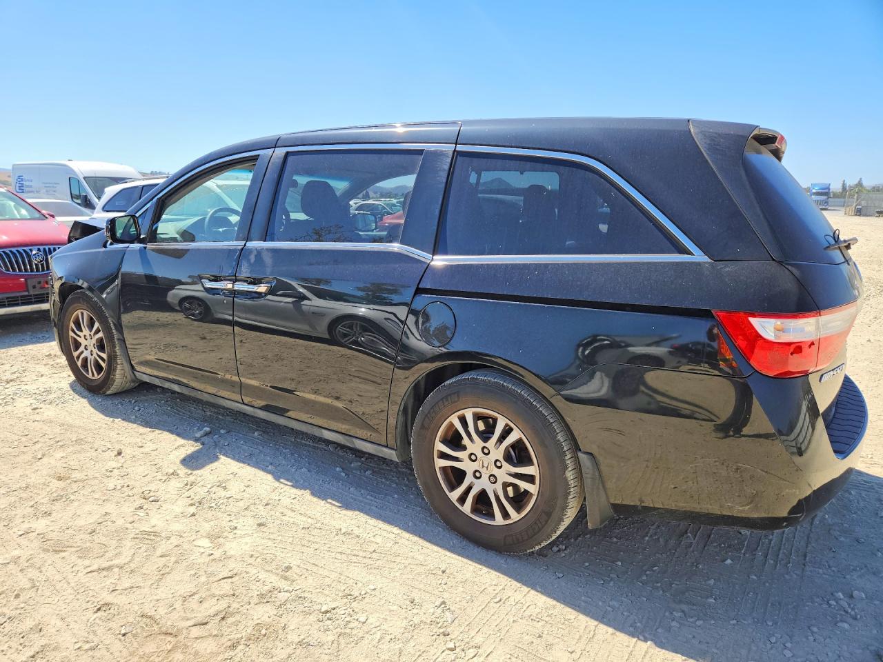 2012 Honda Odyssey Ex Black vin: 5FNRL5H4XCB105444
