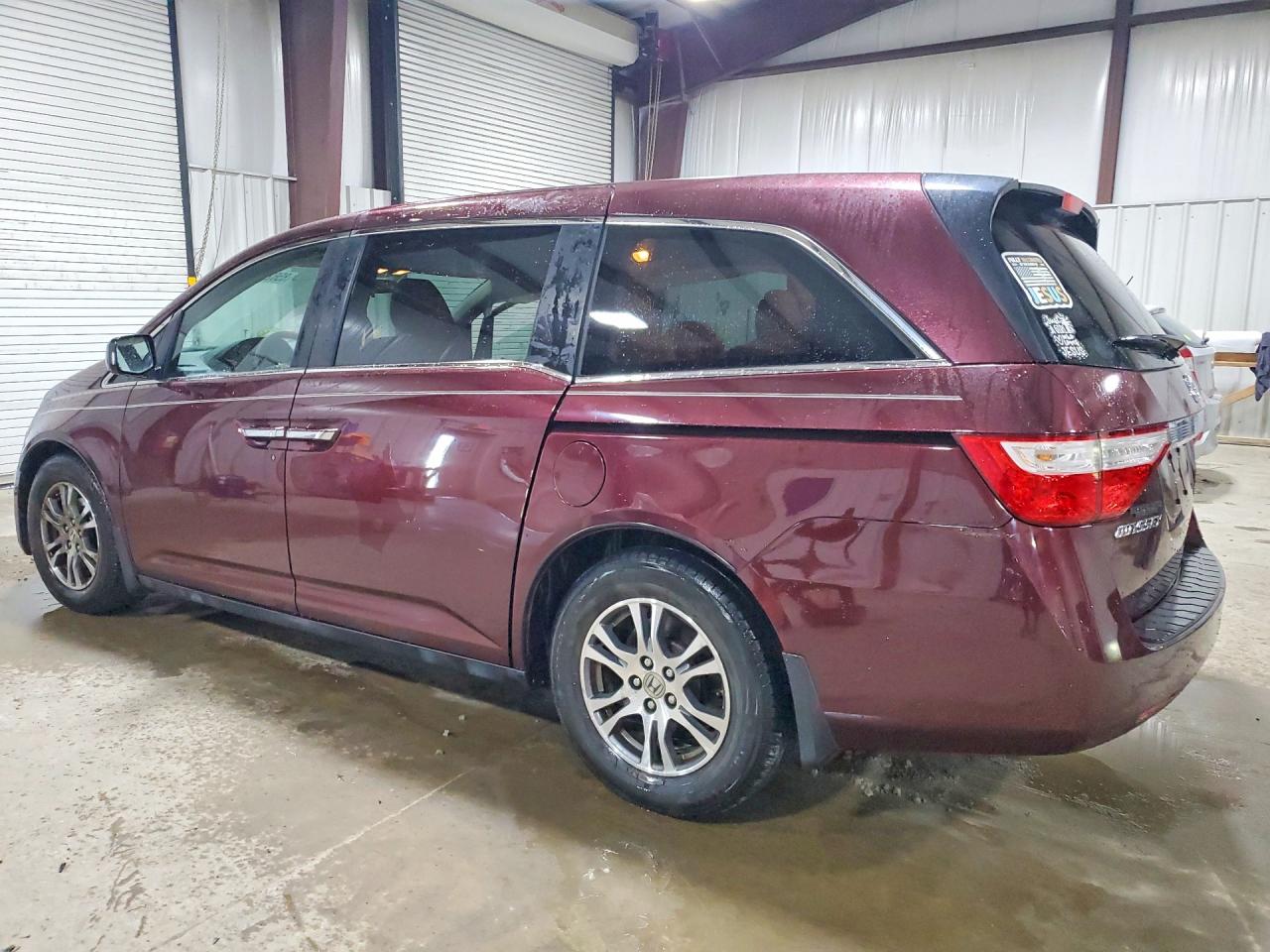 2013 Honda Odyssey Ex Purple vin: 5FNRL5H4XDB030181