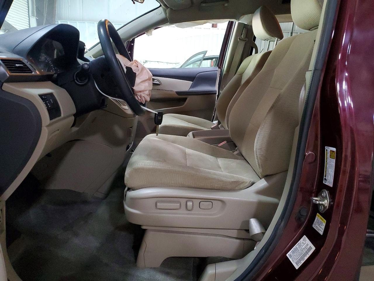 2013 Honda Odyssey Ex Purple vin: 5FNRL5H4XDB030181