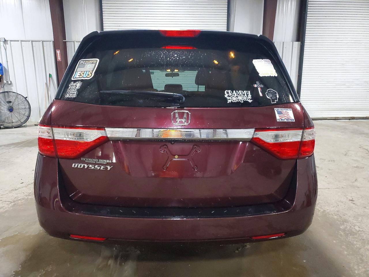 2013 Honda Odyssey Ex Purple vin: 5FNRL5H4XDB030181