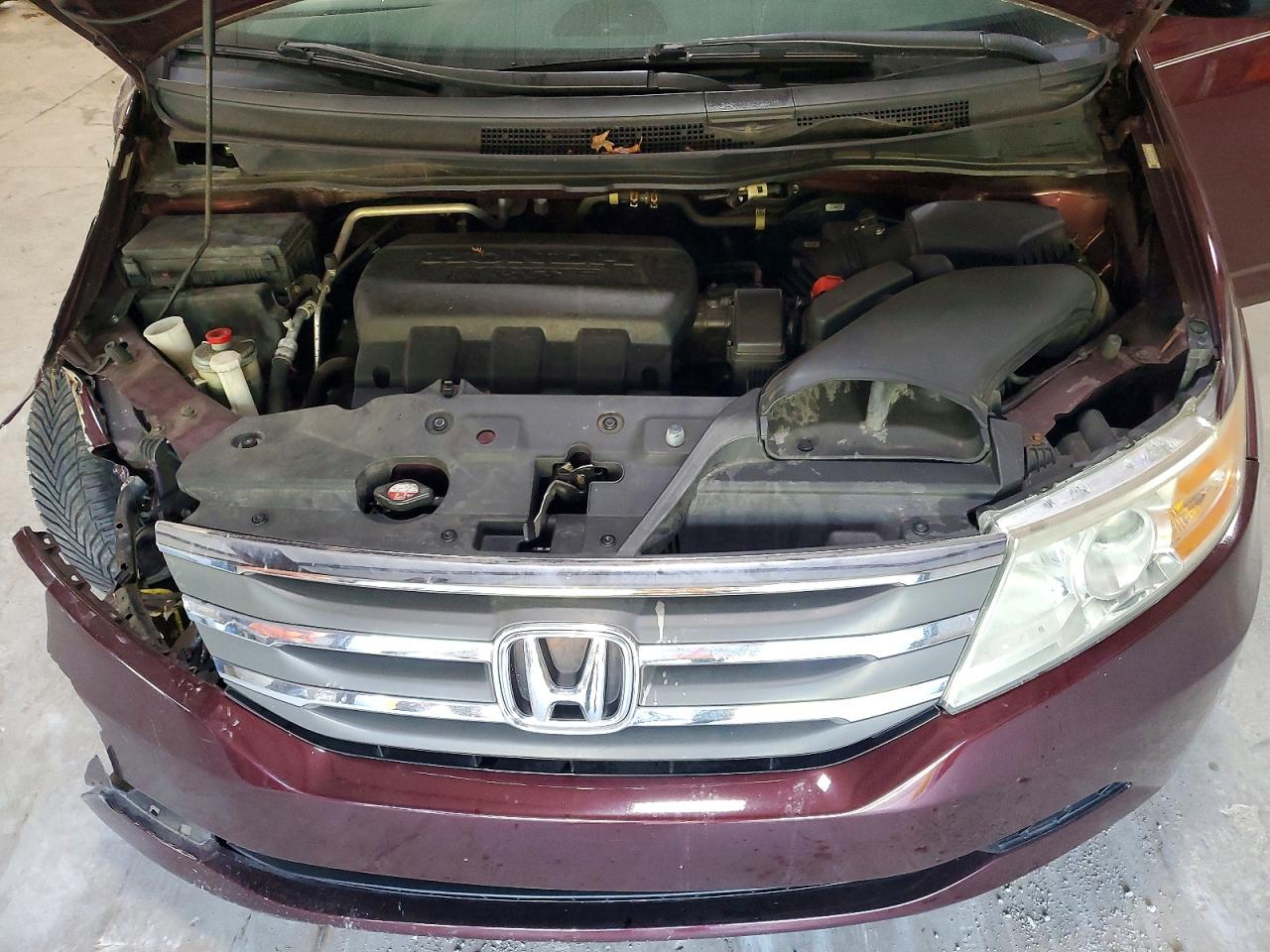 2013 Honda Odyssey Ex Purple vin: 5FNRL5H4XDB030181