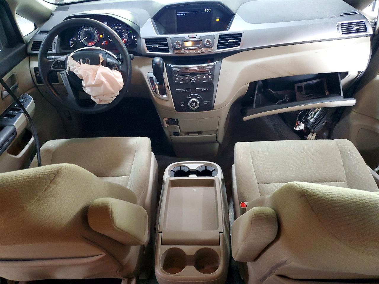 2013 Honda Odyssey Ex Purple vin: 5FNRL5H4XDB030181