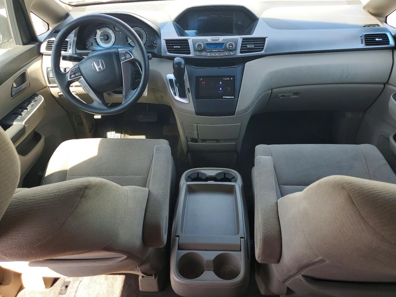 2013 Honda Odyssey Ex White vin: 5FNRL5H4XDB051919