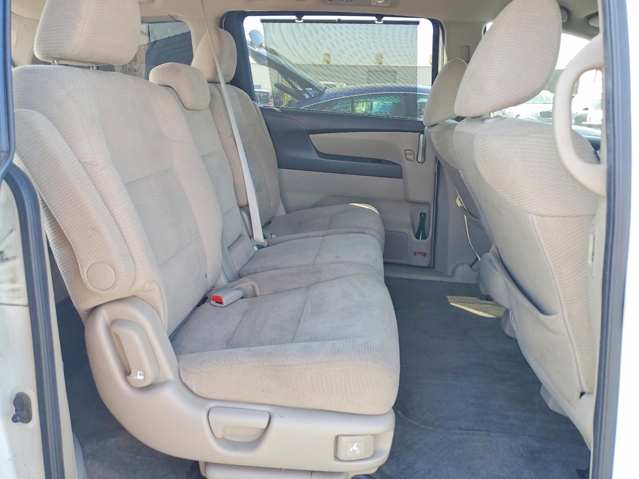 2013 Honda Odyssey Ex White vin: 5FNRL5H4XDB051919