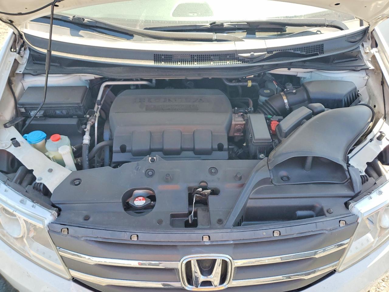 2013 Honda Odyssey Ex White vin: 5FNRL5H4XDB051919