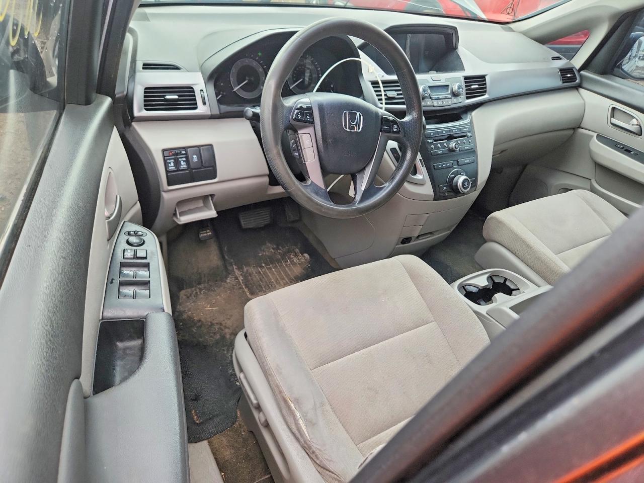 2013 Honda Odyssey Ex Gray vin: 5FNRL5H4XDB066419