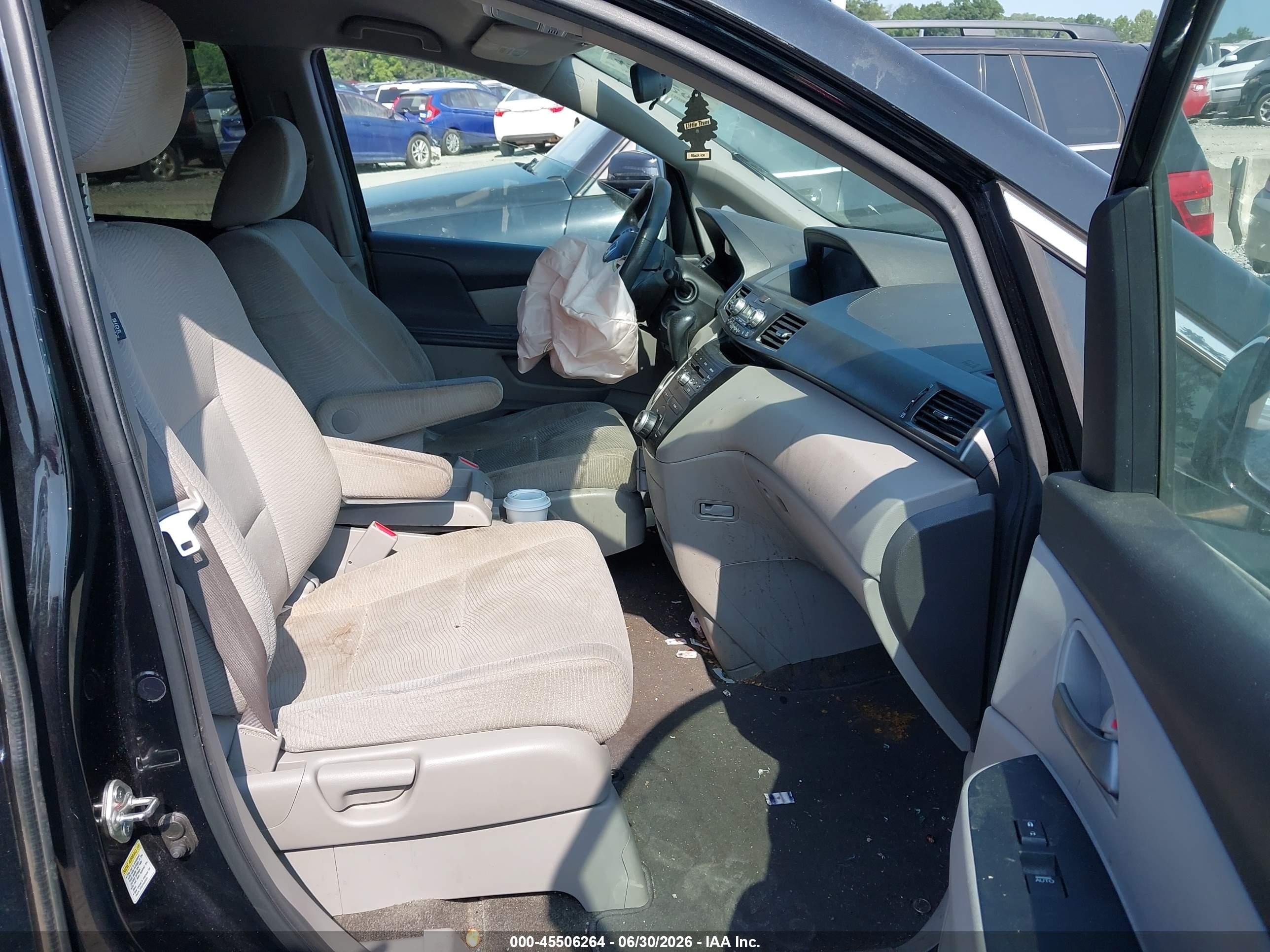 2013 Honda Odyssey Ex Black vin: 5FNRL5H4XDB082958