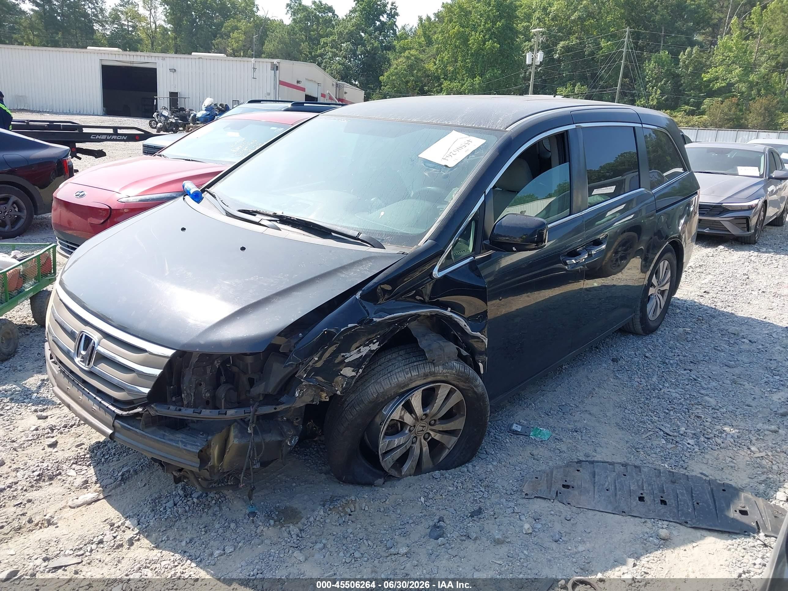 2013 Honda Odyssey Ex Black vin: 5FNRL5H4XDB082958