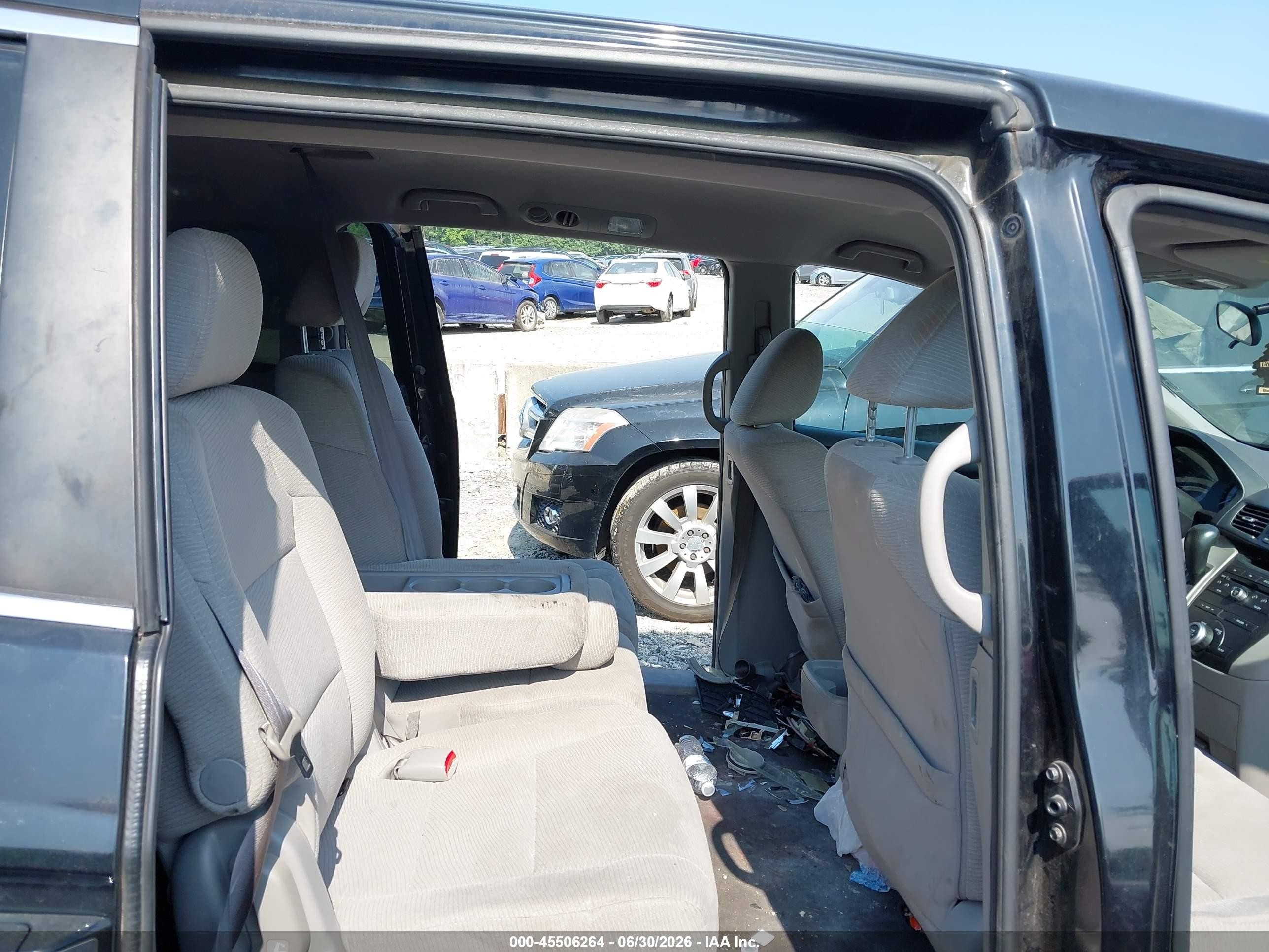 2013 Honda Odyssey Ex Black vin: 5FNRL5H4XDB082958