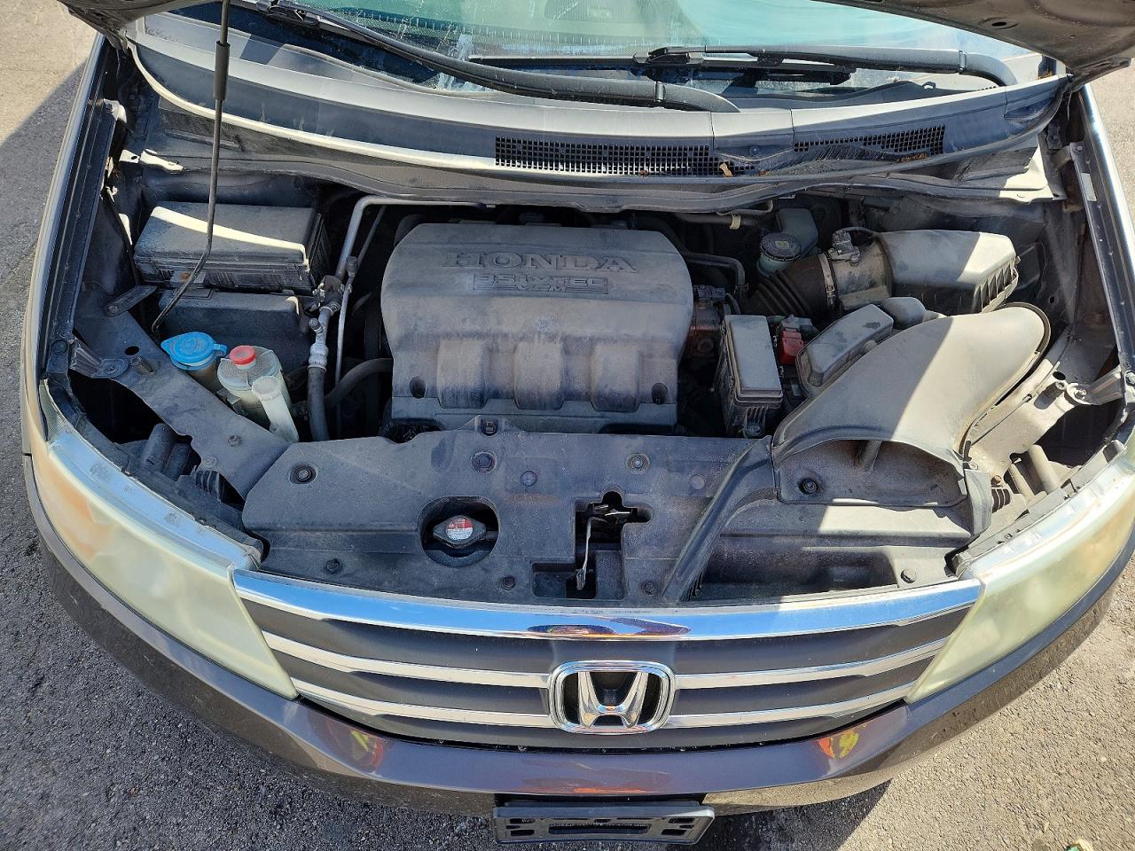 2013 Honda Odyssey Ex Gray vin: 5FNRL5H4XDB090803