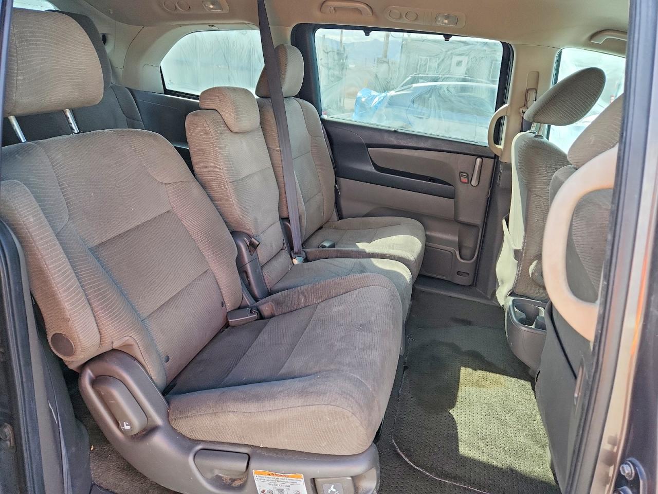 2013 Honda Odyssey Ex Gray vin: 5FNRL5H4XDB090803