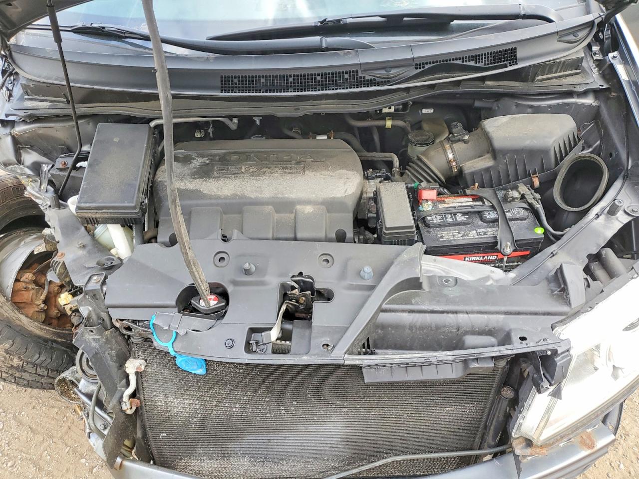 2013 Honda Odyssey Ex Gray vin: 5FNRL5H4XDB502010