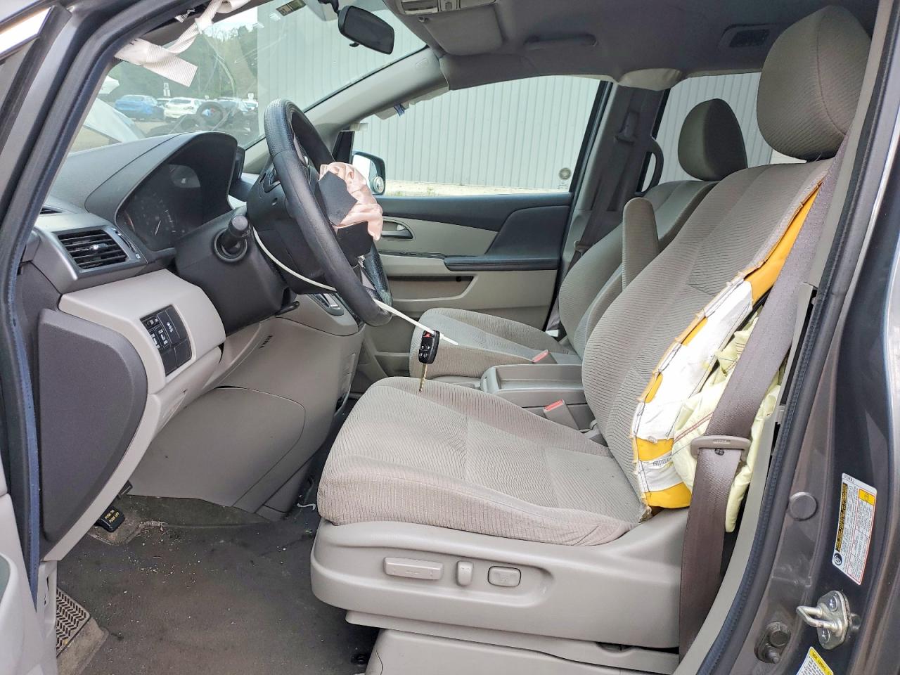 2013 Honda Odyssey Ex Gray vin: 5FNRL5H4XDB502010