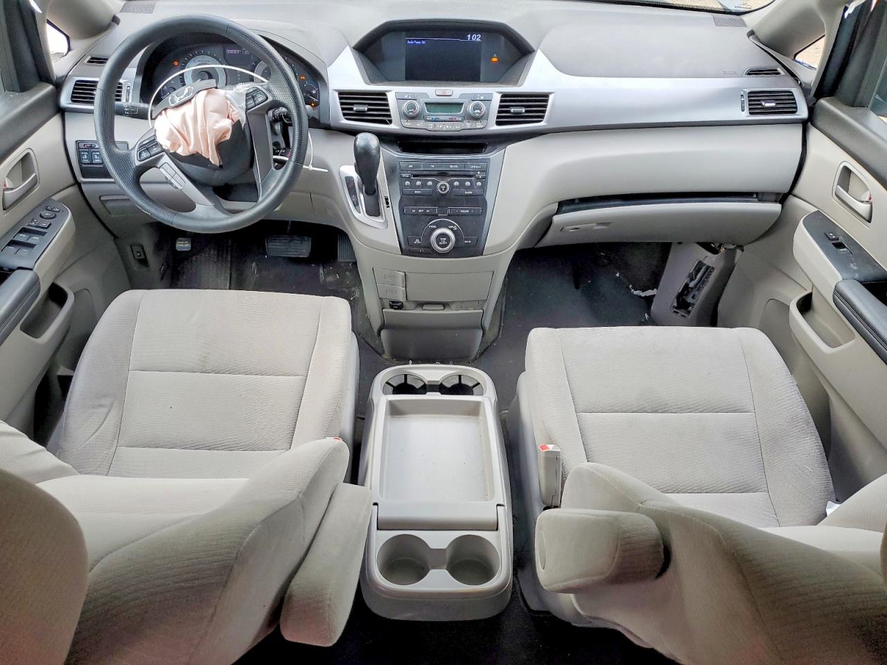 2013 Honda Odyssey Ex Gray vin: 5FNRL5H4XDB502010