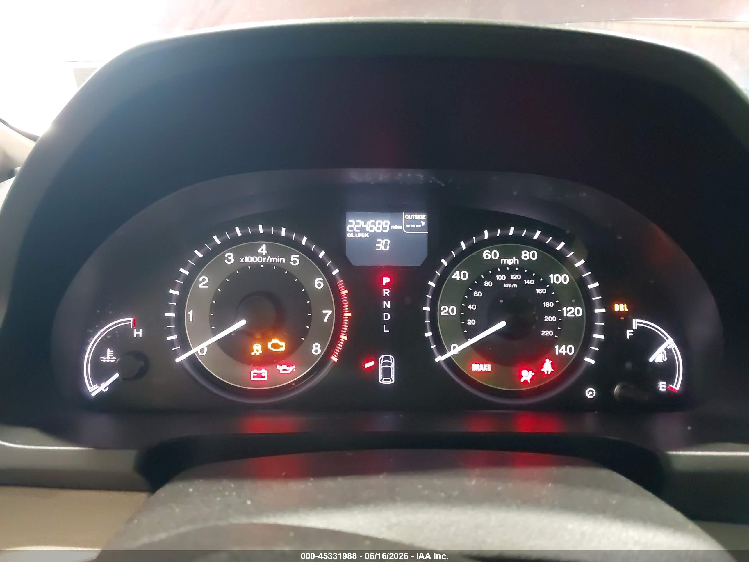 2014 Honda Odyssey Ex Red vin: 5FNRL5H4XEB028951