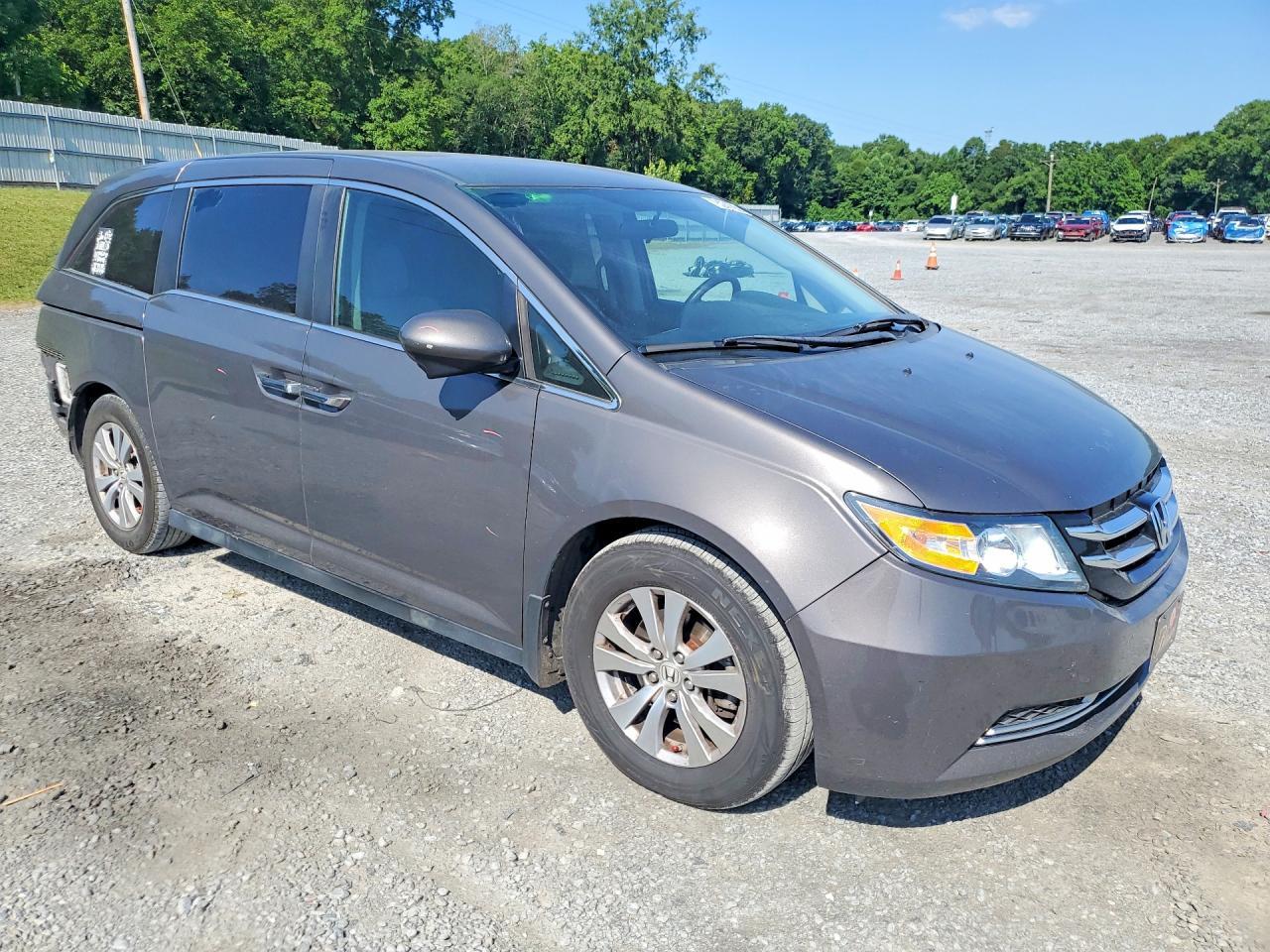 2014 Honda Odyssey Ex Угольный vin: 5FNRL5H4XEB034474